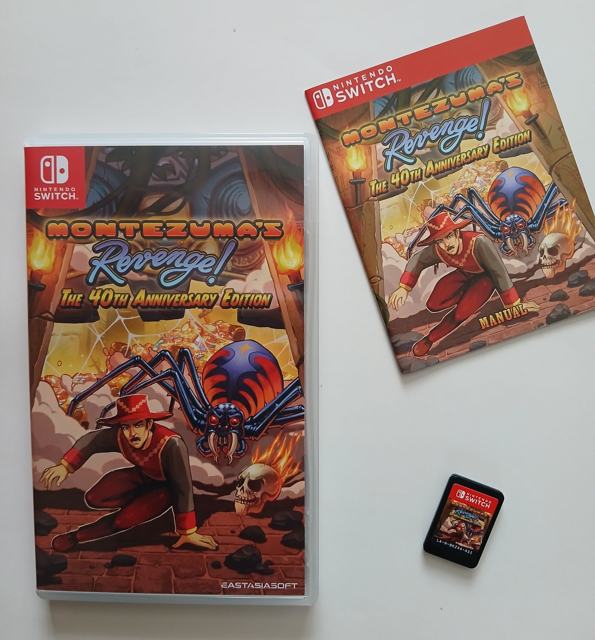 ニンテンドー　スイッチ Montezuma's Revenge 40th anniversary edition review
