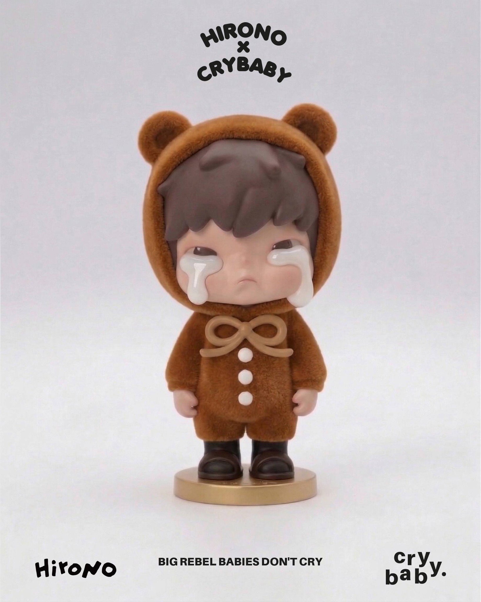 Hirono x Crybaby: Quiet Teddy Tears release details