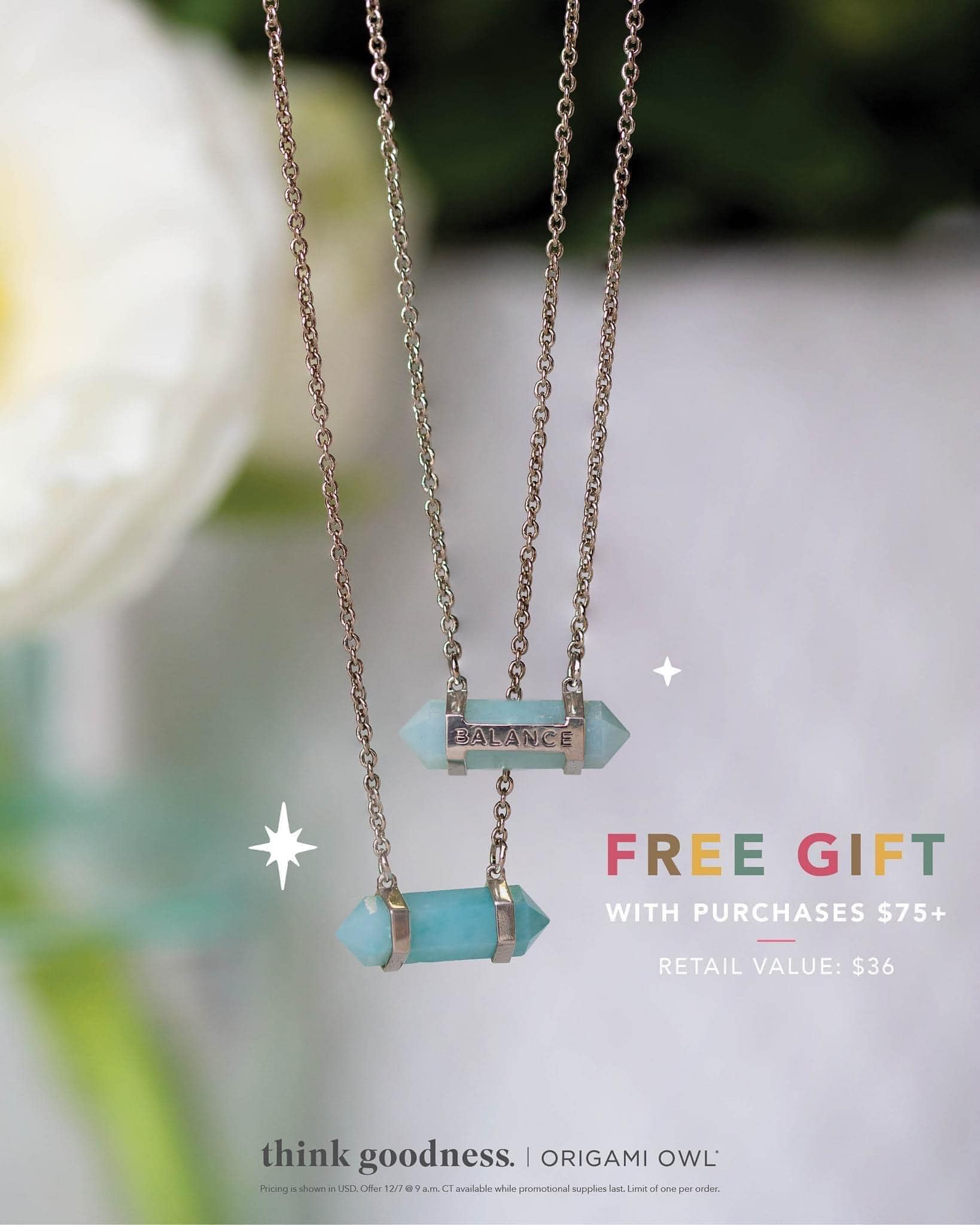 Think Goodness/Origami Owl with Susan and Jocelyn