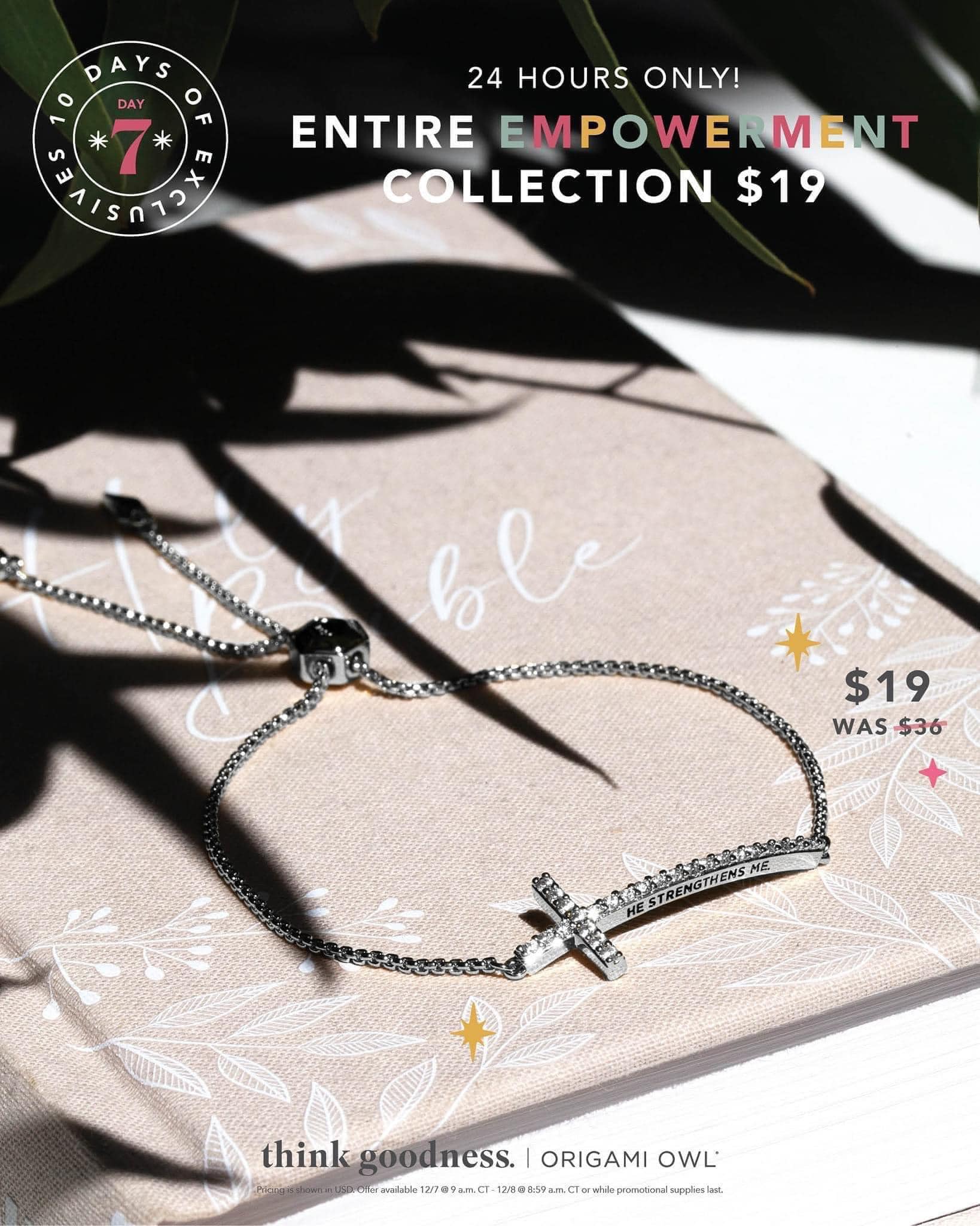 Think Goodness/Origami Owl with Susan and Jocelyn