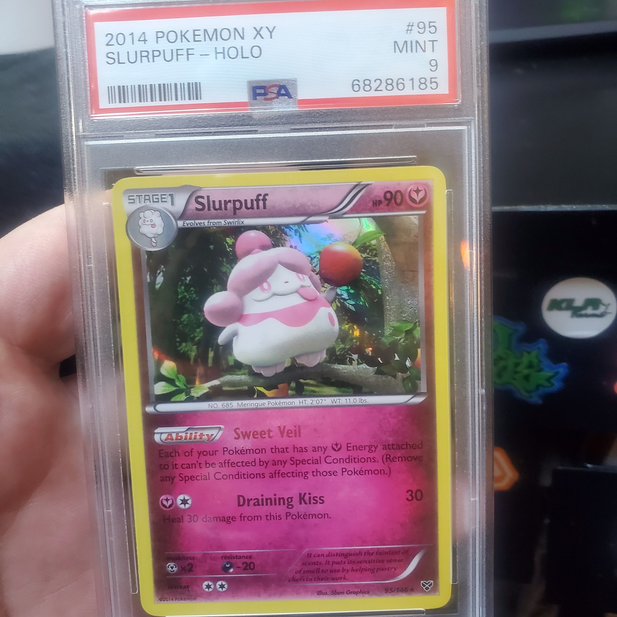 pokemon slurpuff card RC20/RC32 Generations Reverse Holo Near Mint Colorless Retreat Cost Slurpuff - 334/742 (334/742) -