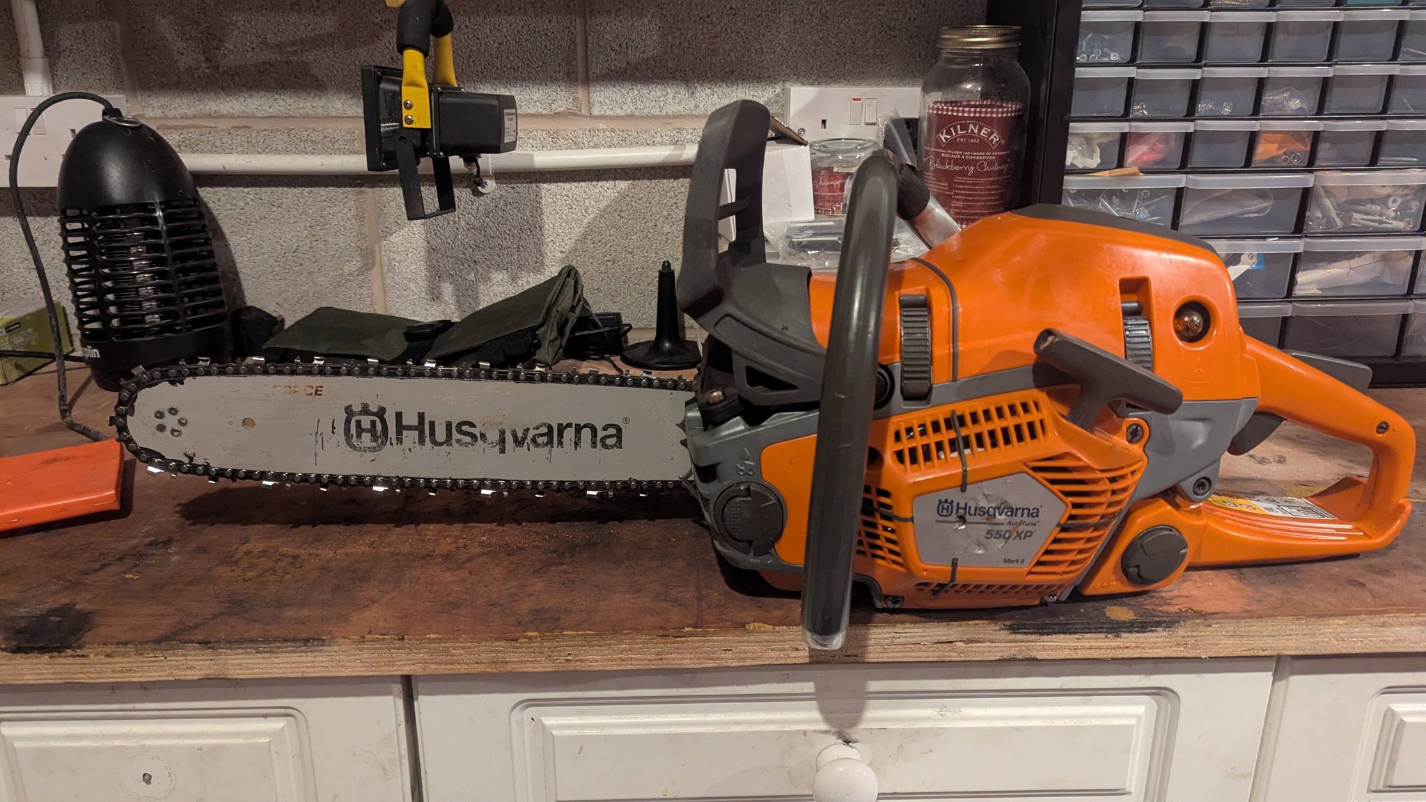 Husqvarna 550xp Mark 2 chainsaw review after NPTC level 2 