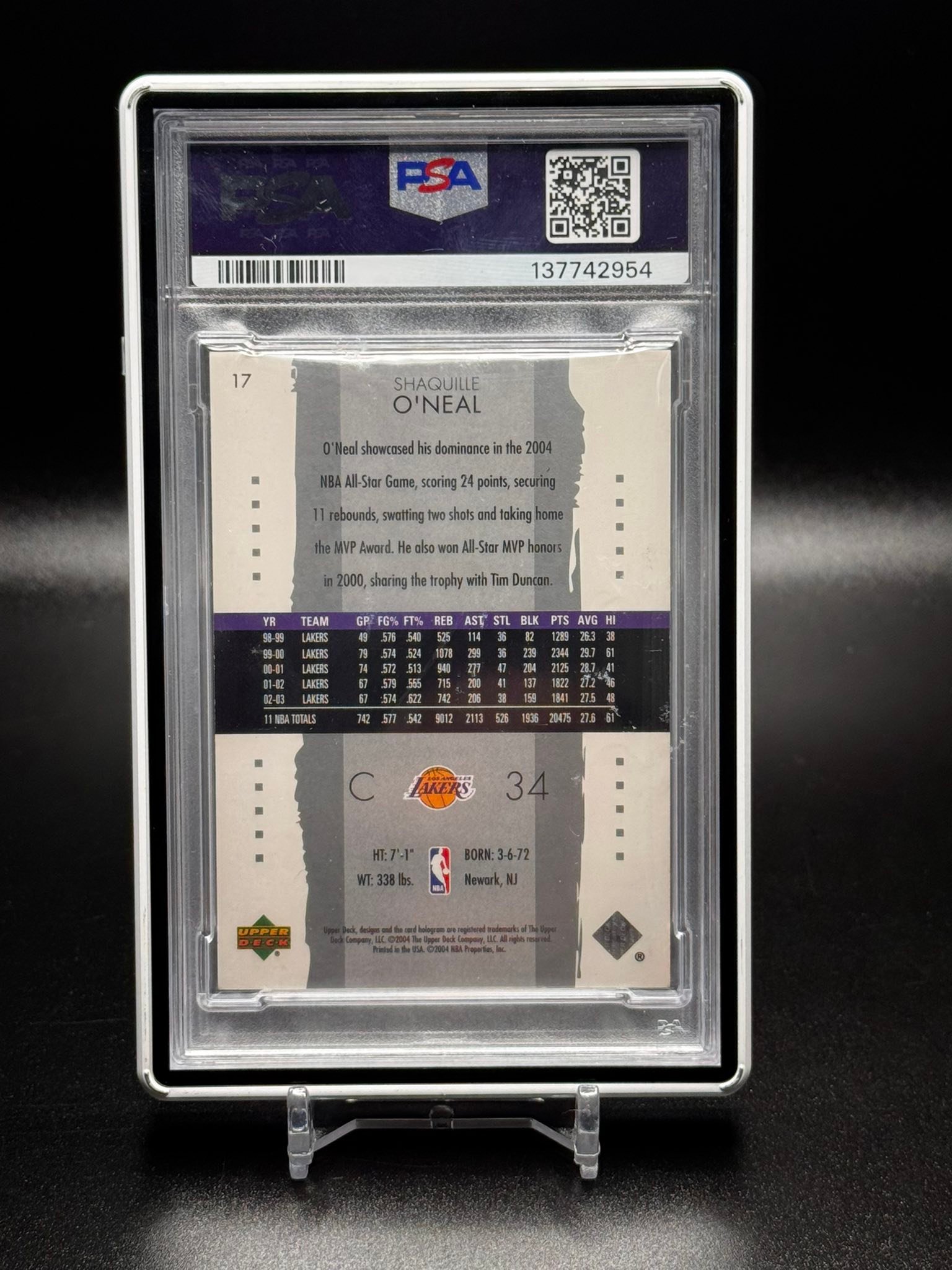 Rare 2003 Shaquille O