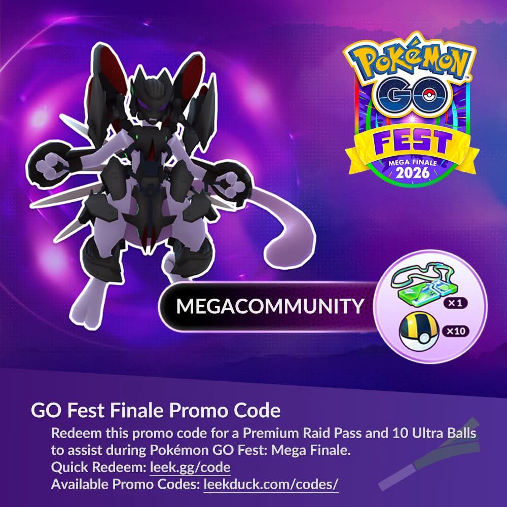 Quick Redeem: leek.gg/code Available Promo Codes: leekduck.com