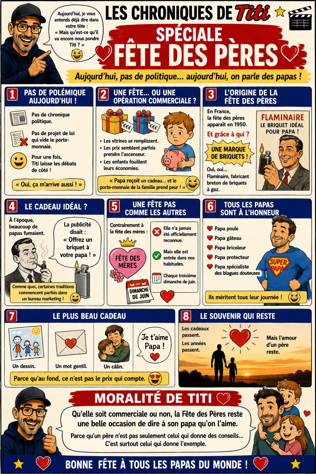 Talking Tables Boîte de blagues au fromage | Blague de papa, table de divertissement, cadeau pour la fête des pères, après le dîner, anniversaire, cadeau de Noël, remplissage de bas