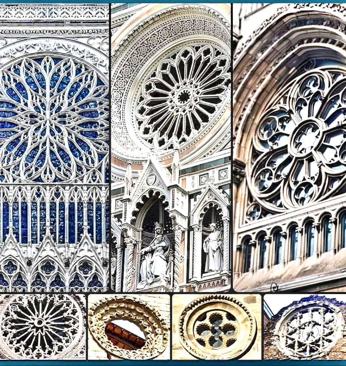 Look at these frequencies embedded in the Gothic architecture of