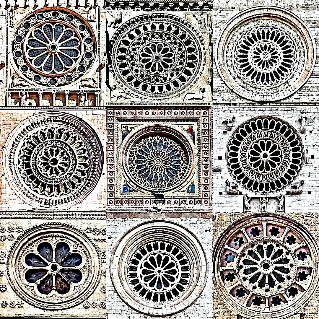Look at these frequencies embedded in the Gothic architecture of