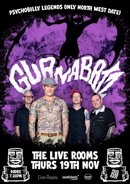 Guana Batz play at The Live Rooms Chester, Cheshire
