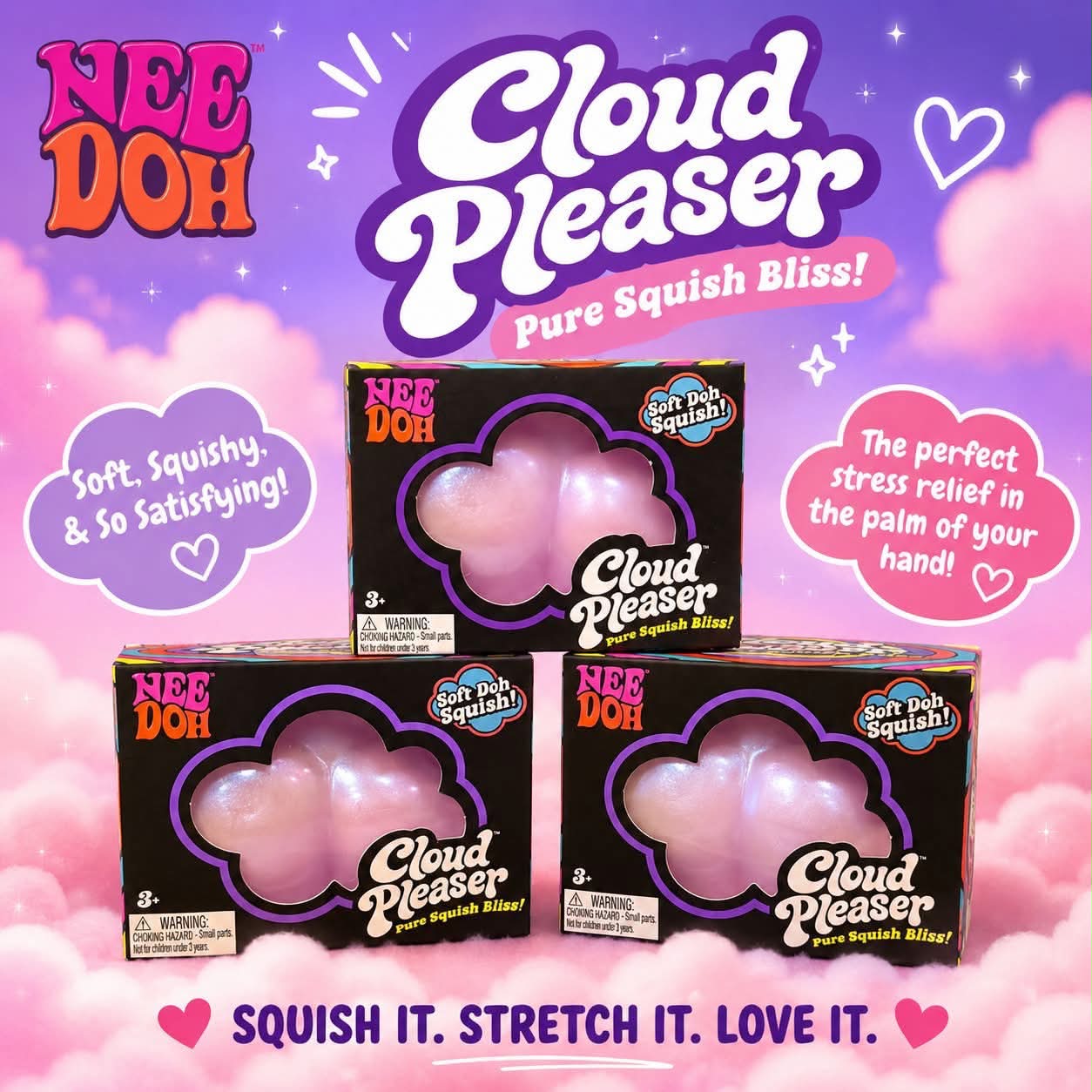 ✨ NEW ✨Cloud ☁️ Needoh is starting to roll out at your local