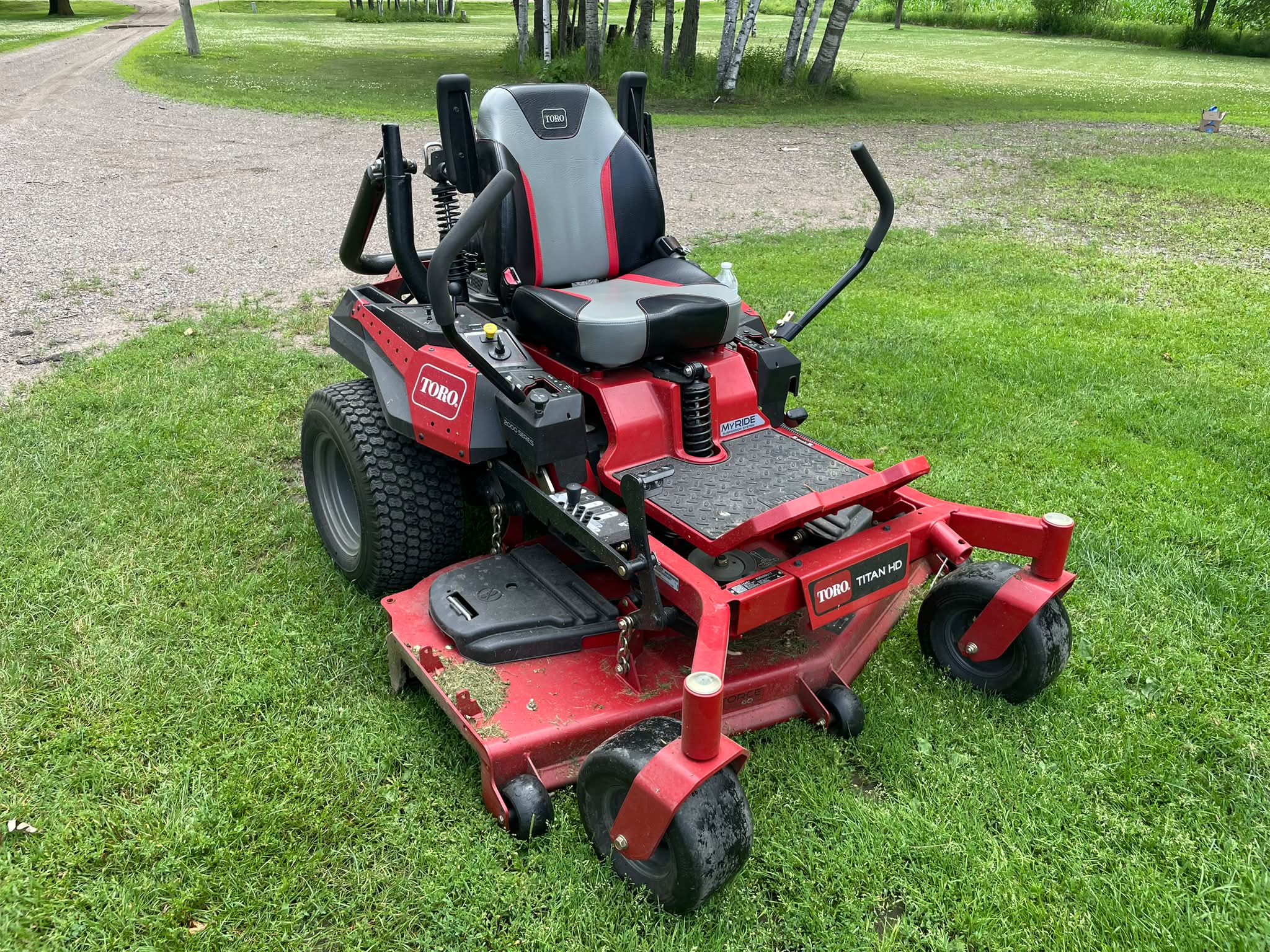 Toro Titan ZX4820 deck belt issues at intermediate heights