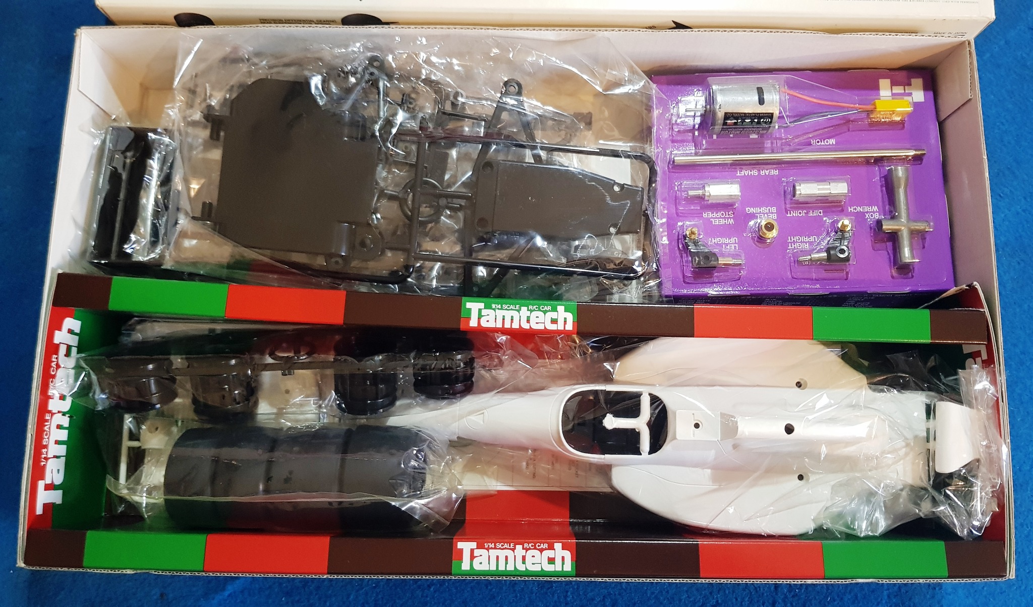 Vintage Tamiya Tamtech Lotus Type 102B 1/14th scale car kit for sale