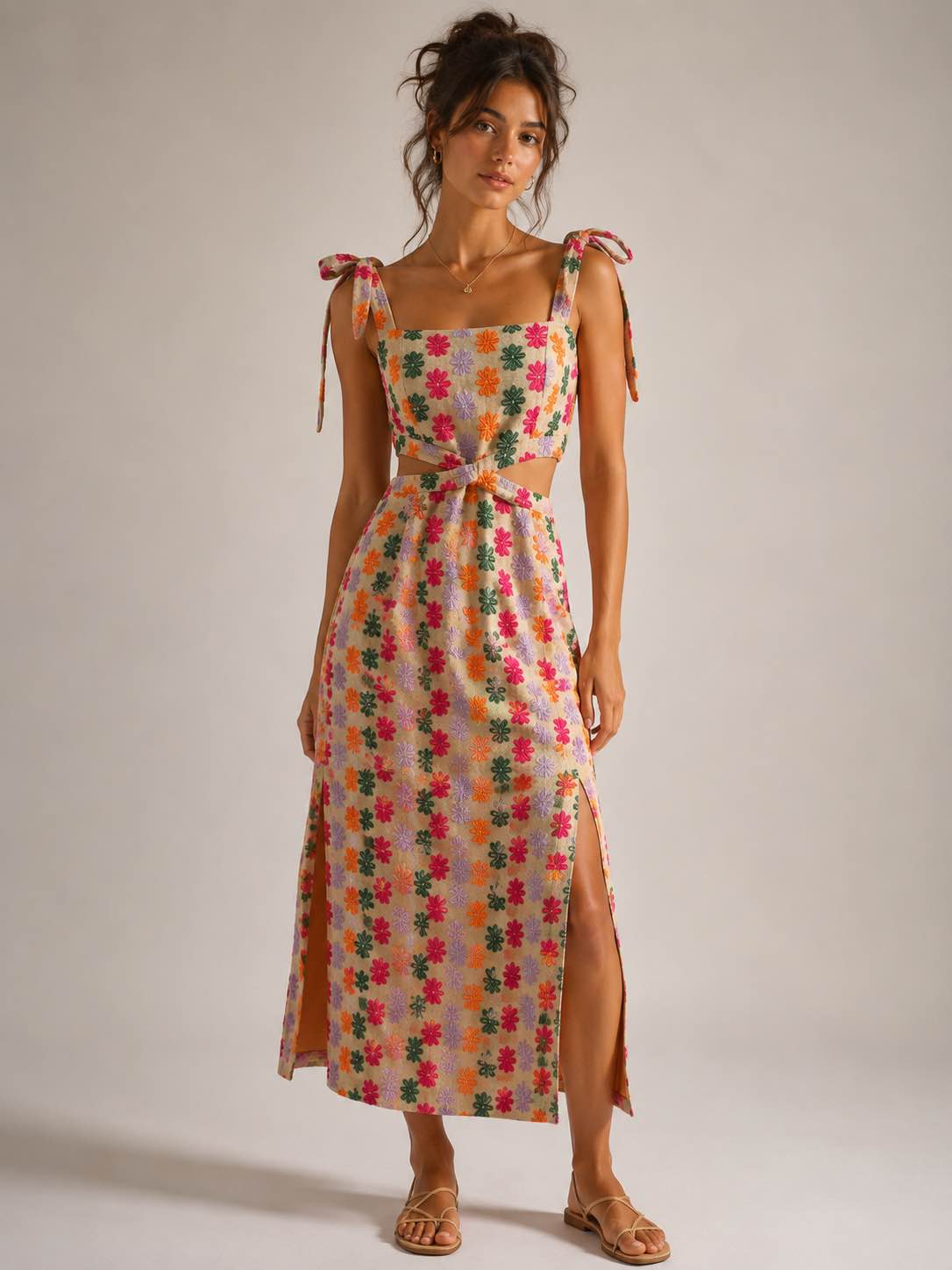 💛 Brand New Lulus Yellow Midi Dress – Size Small Brand new, never worn! I accidentally ordered two and forgot to return this one. The Lulus Glamorous Sweetie Yellow Burnout Tie-Strap Bustier