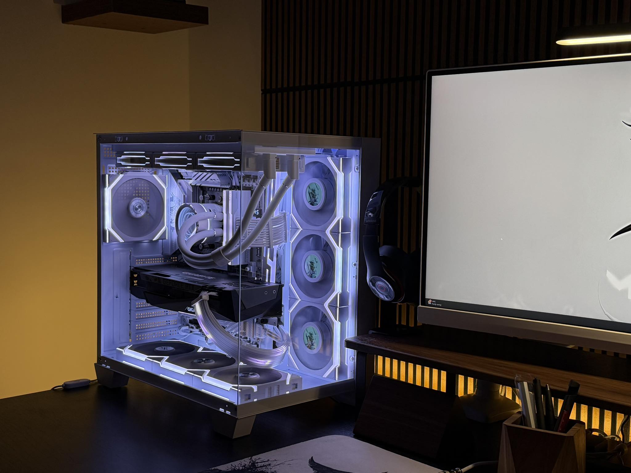 Lian Li PC build with Asrock Steel Legend and Ryzen 7 9800x3d
