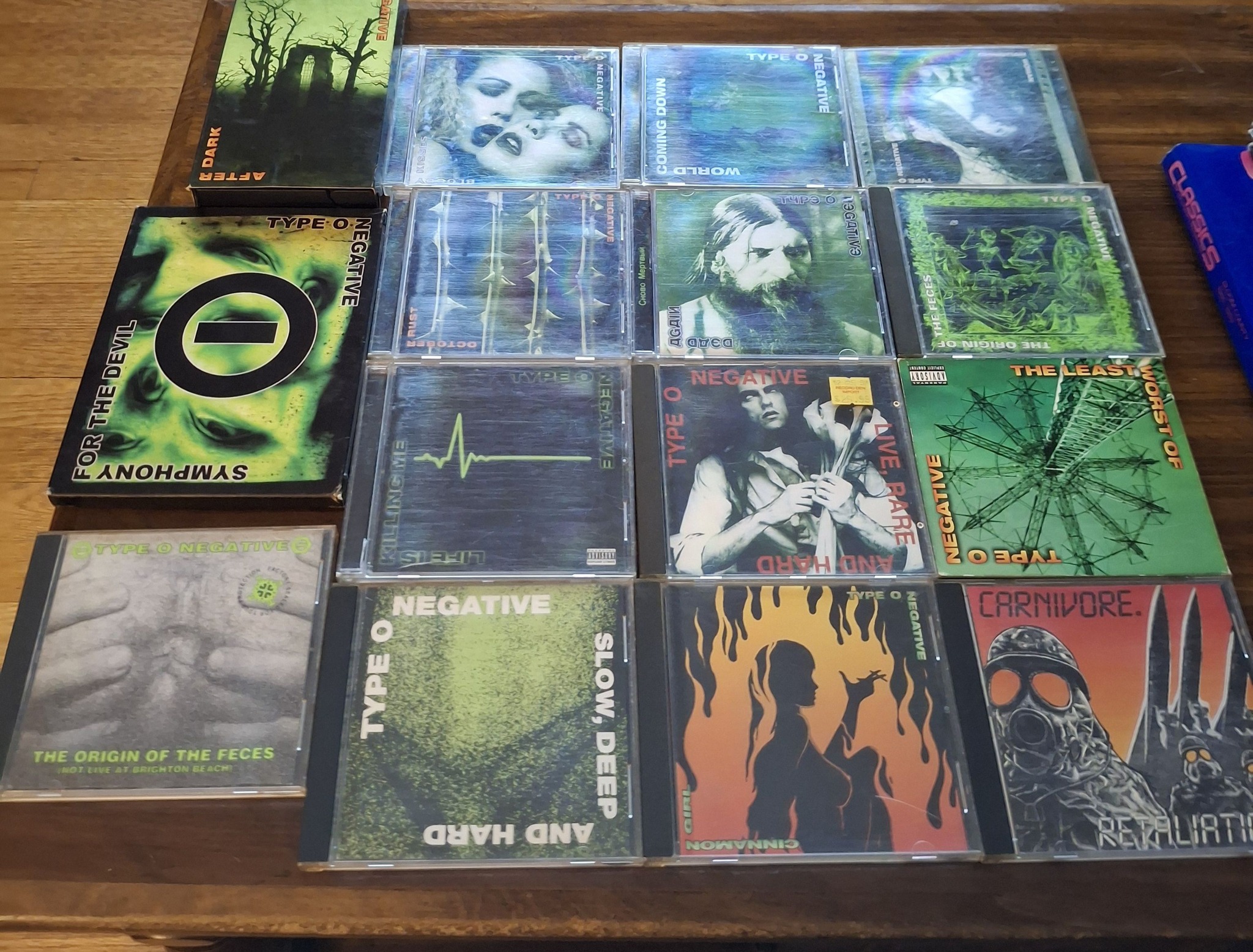 Type O Negative fan completes album collection