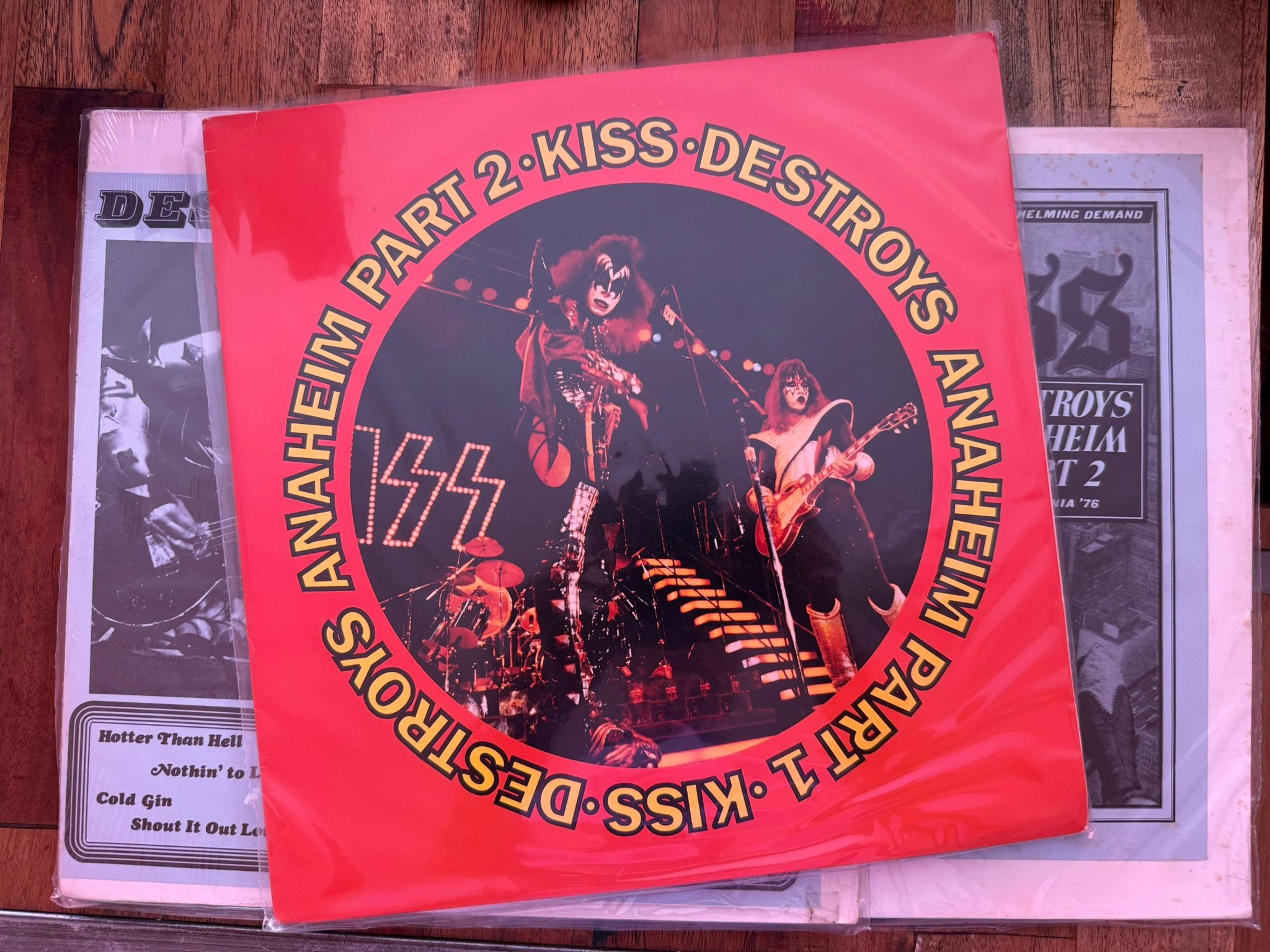 KISS DESTROYS ANAHEIM PART 2 LP