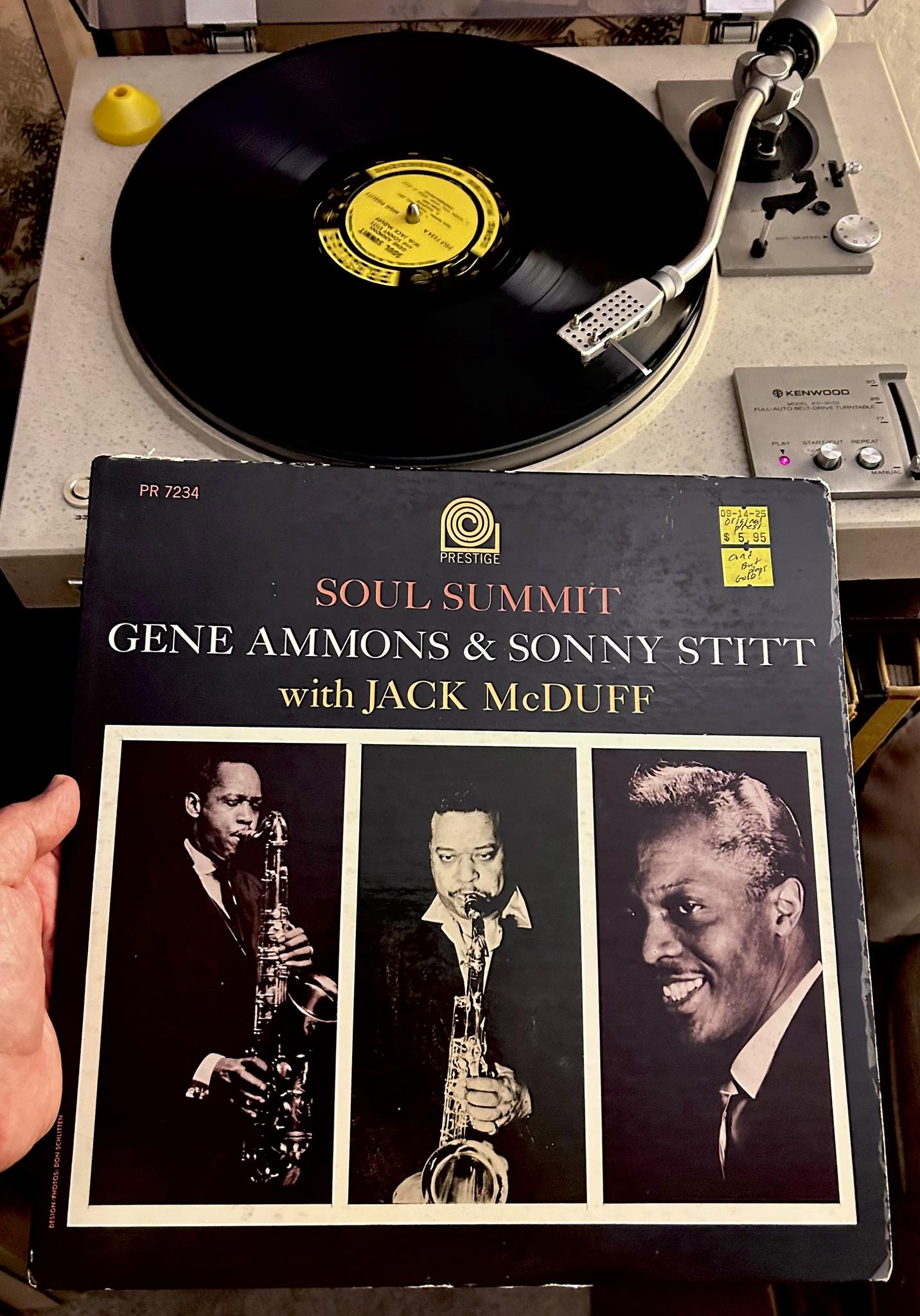 Gene Ammons and his All Stars vinyl record