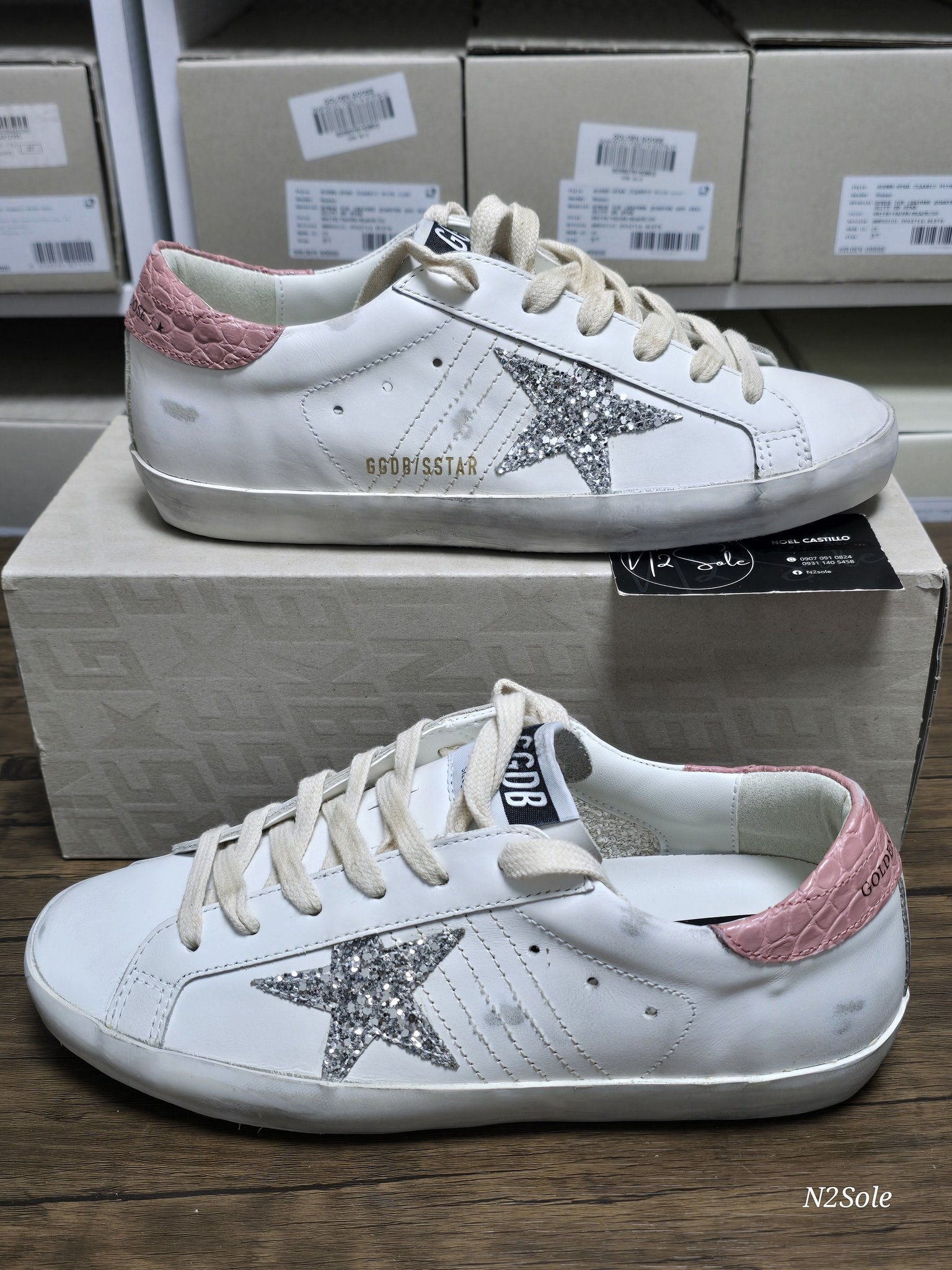 Golden Goose Superstar sneakers size 37 for sale
