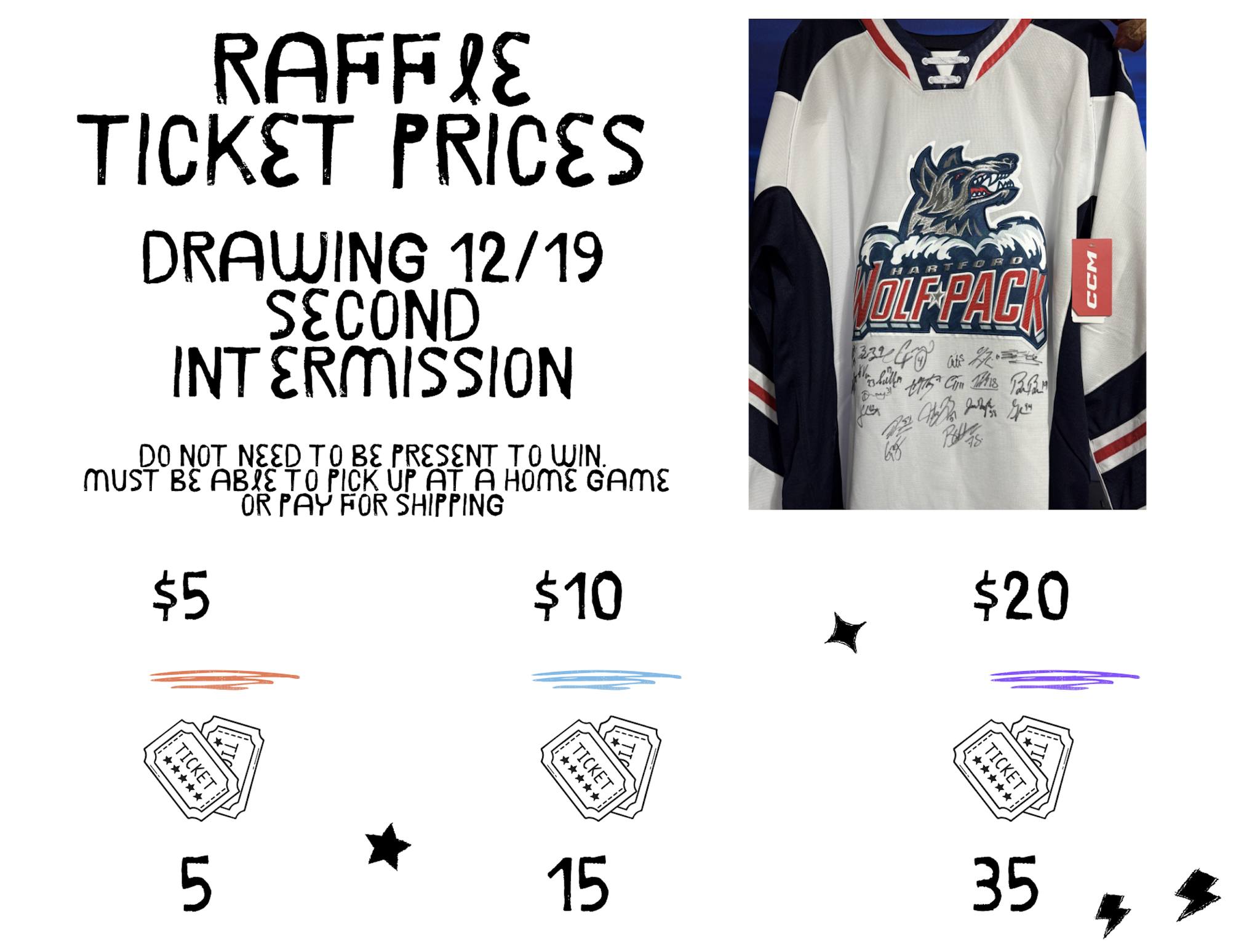 Own a piece of the Hartford Wolf Pack