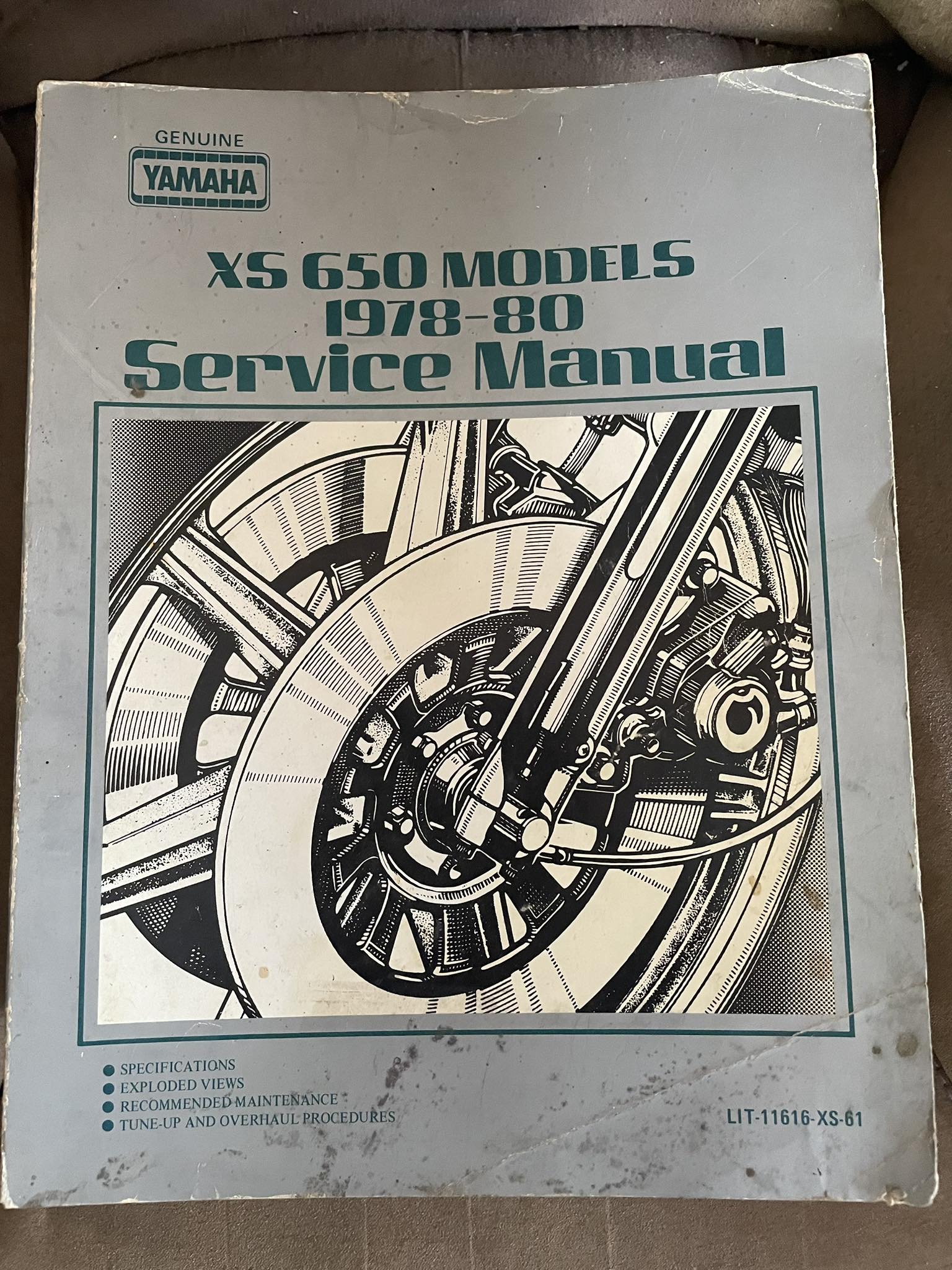 1978 to 80 Yamaha XS650 Special Service Manual $20.00 plus