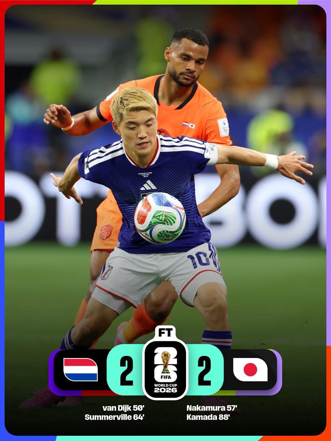 FIFA 2026 日本 vs スウェーデン ピンバッジ 2個セット FIFA 2026 日本