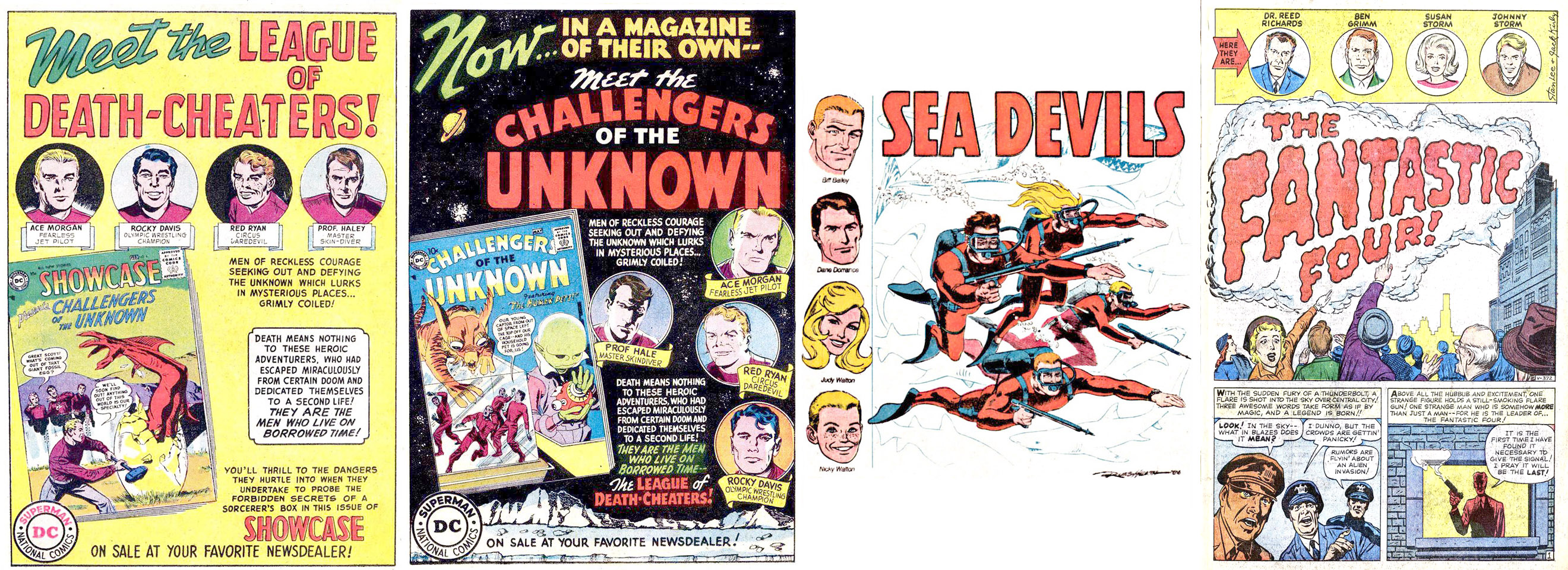 Classic science fiction and comic book fanzine archives
