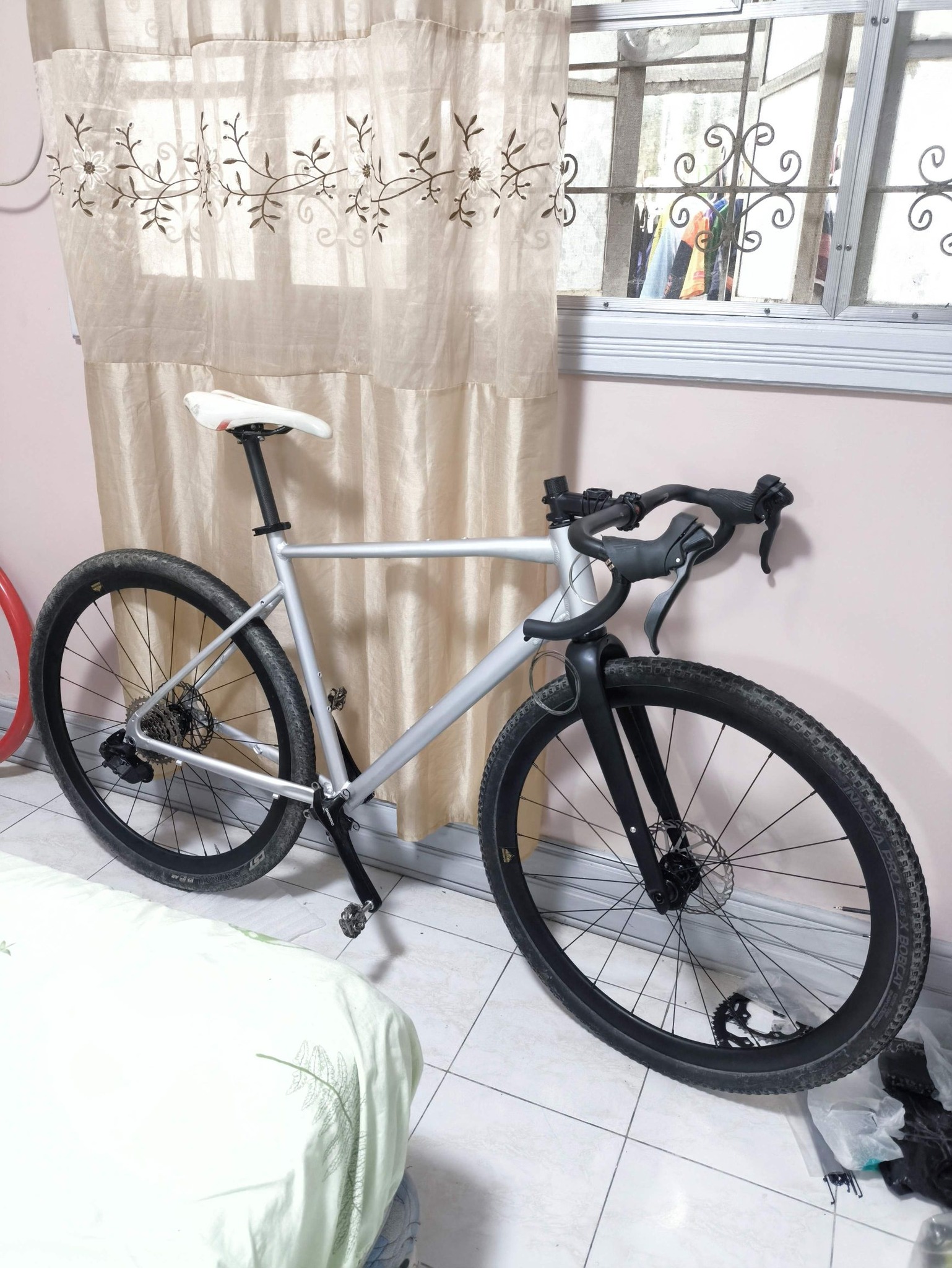 Frankenstein Battaglin: SRAM Red, Dura Ace, 105, Zeus on an