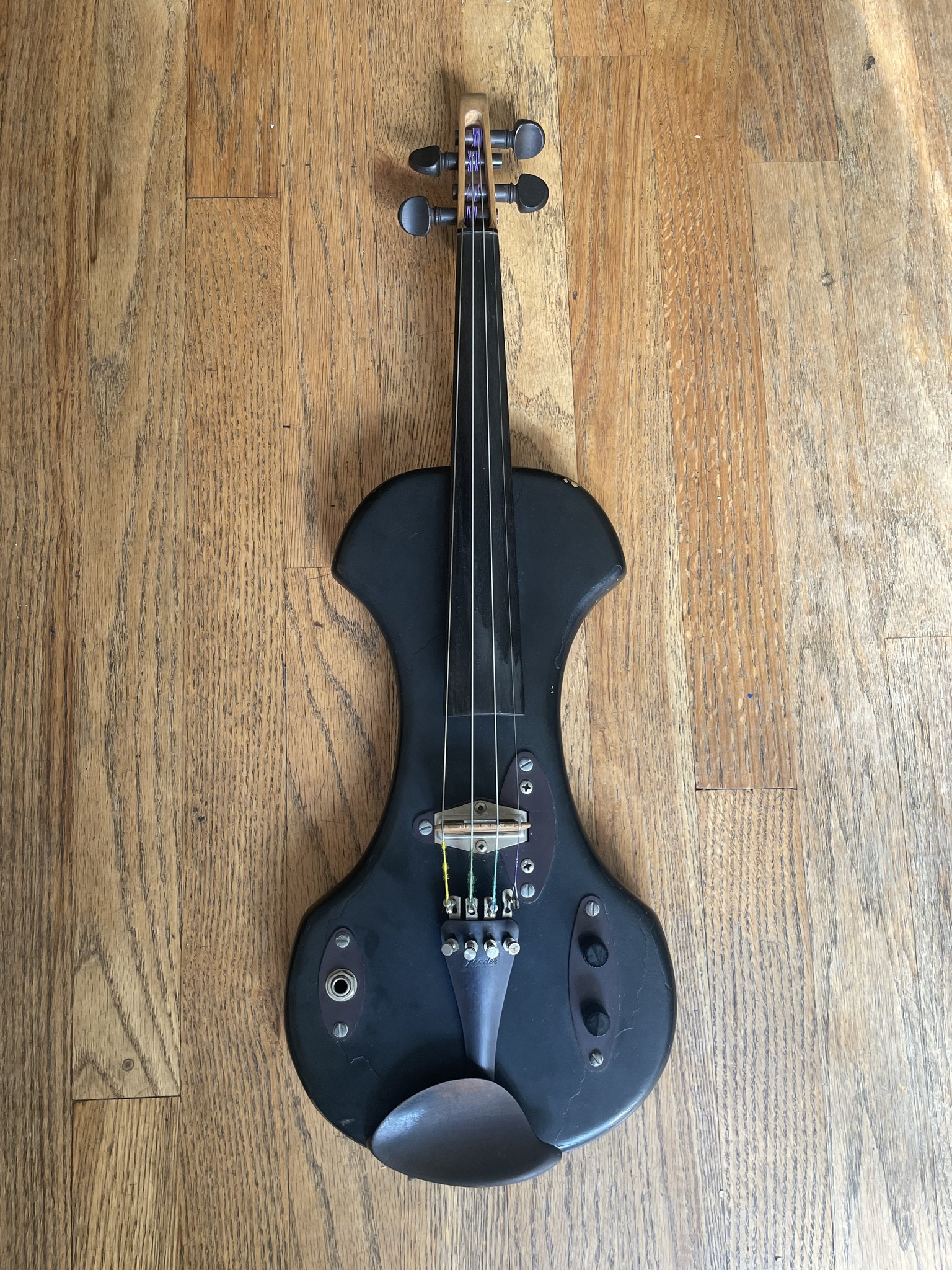 Fender electric violin with original case for sale