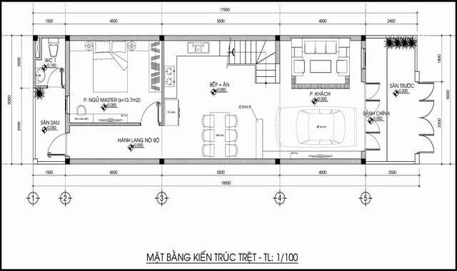 Thiết kế bản vẽ 2D 3D nhà cấp 4 giá rẻ