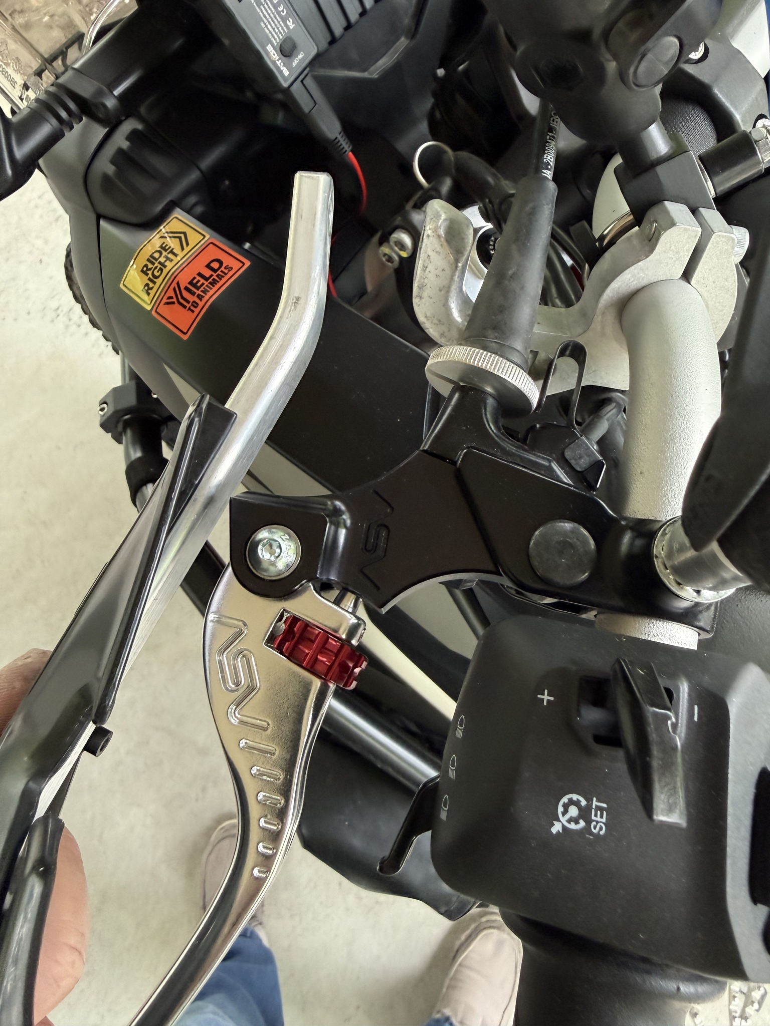 Asv clutch and brake lever set Universal for CRF50 KLX SSR TTR 110