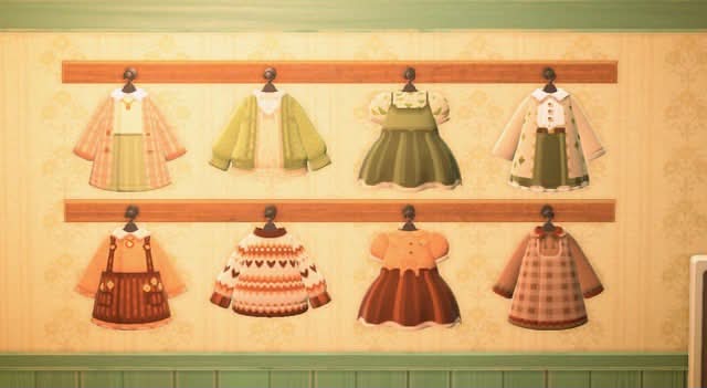 princess winter dress Fall clothing designs for Able Sisters shop in Animal Crossing New Horizons? Color:【Red】 filter_Collection:feel-good-sale sparkly champagne dress Gold