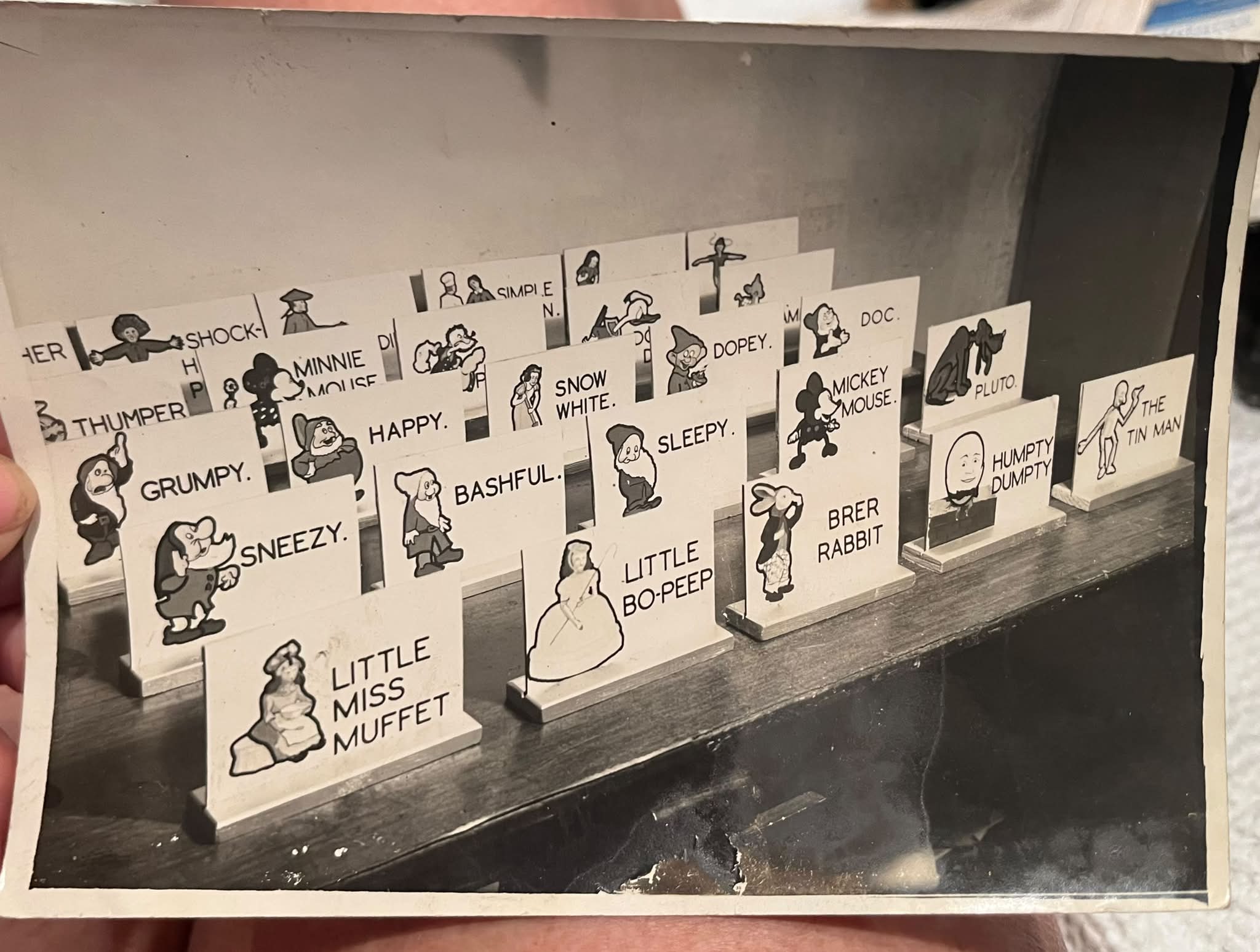 What is the history behind this vintage Disney photo?