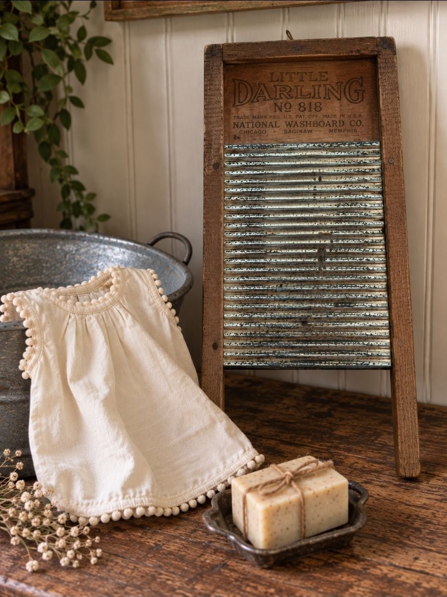 Vintage National Washboard Co. No. 801 is a unique and authentic
