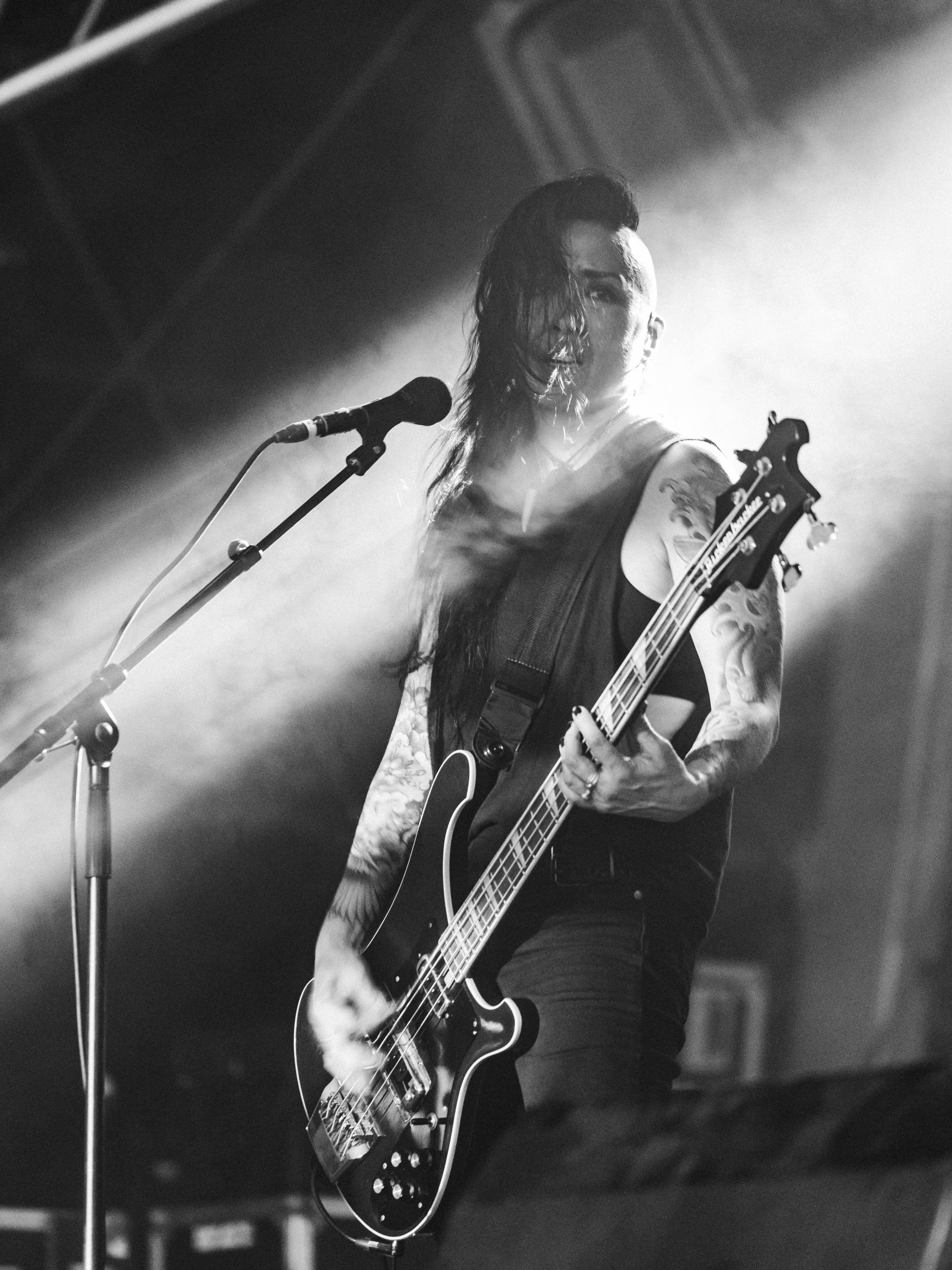Amy - In my comfort zone…at home, working on music. Cool stuff is