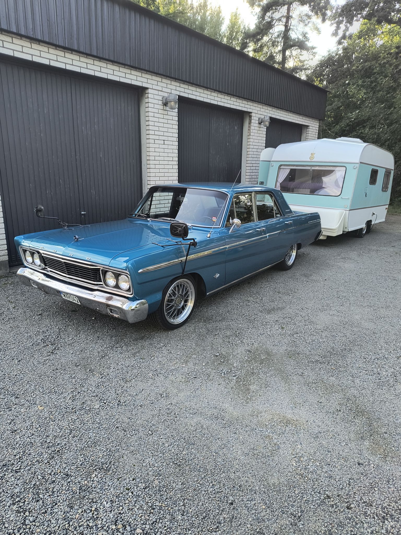 The Fairlane in action!