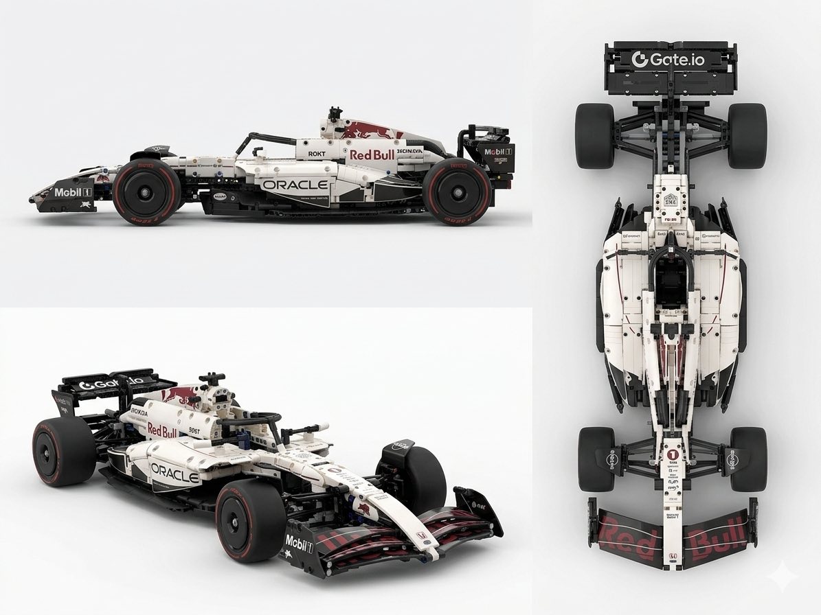 Building the Japanese GP White Bull Lego F1