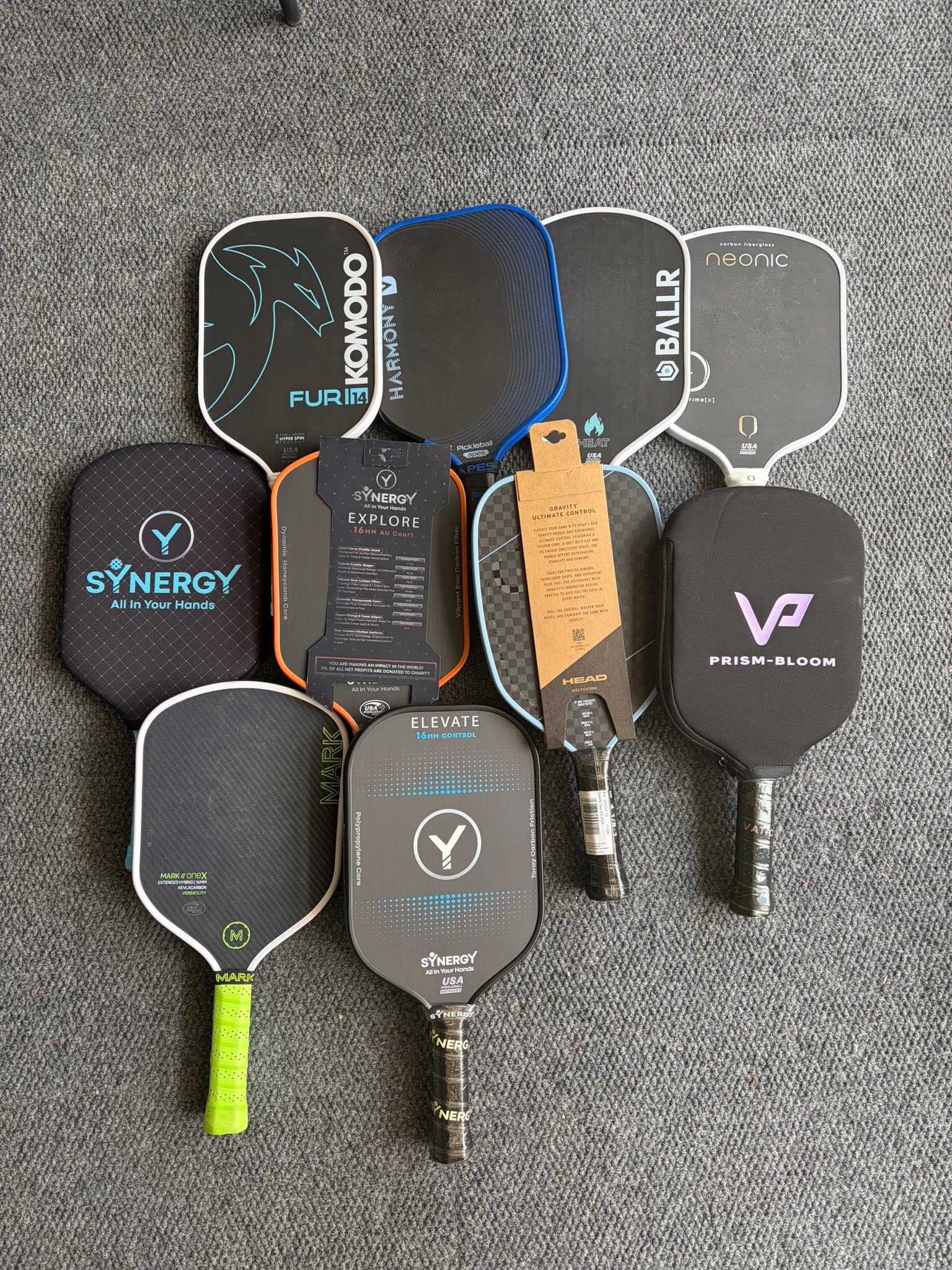 【e】 New pickleball paddles for sale at DFW Indoor Pickleball