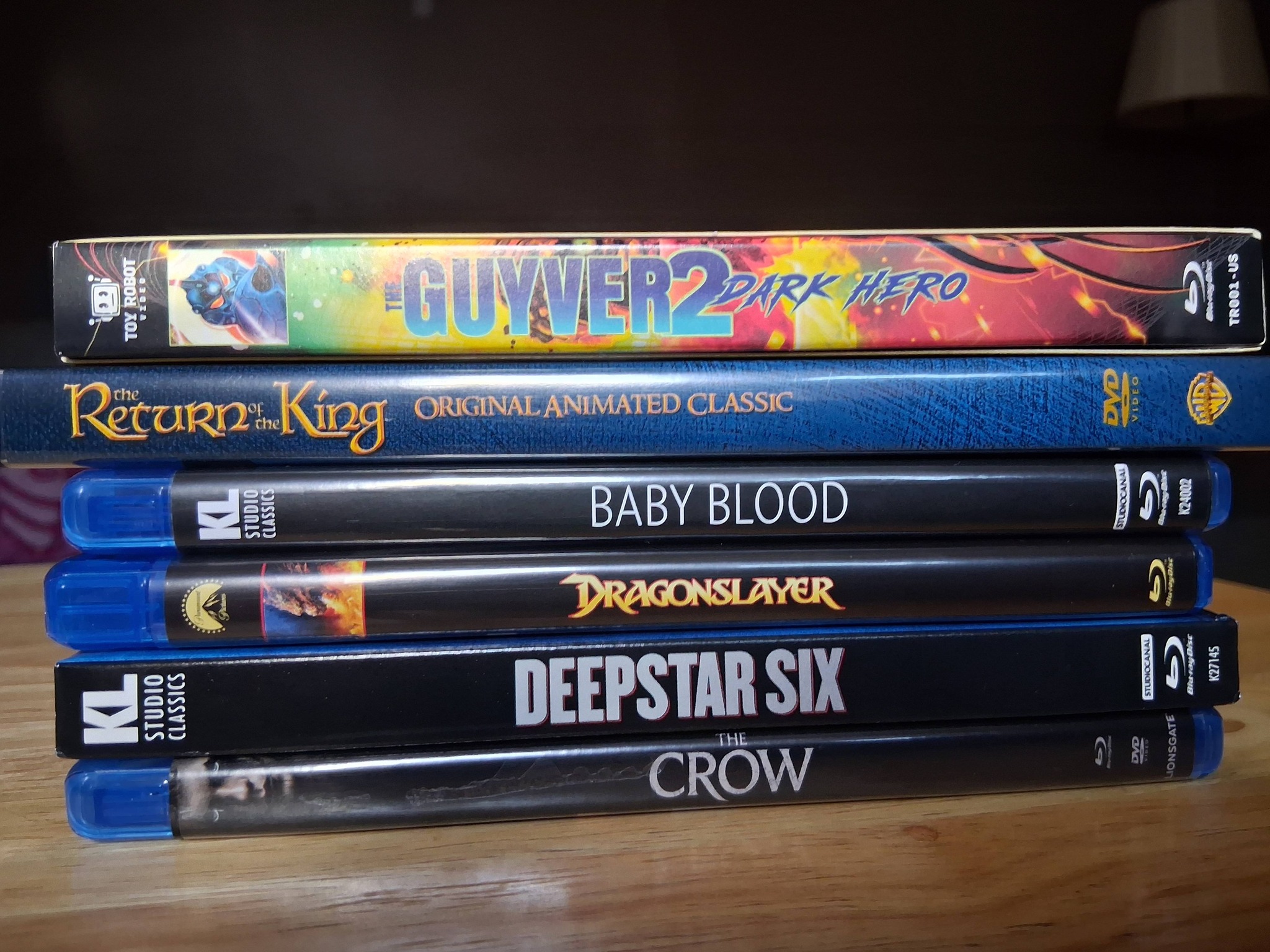 Free DVD, Blu-ray, and CD haul from marketplace