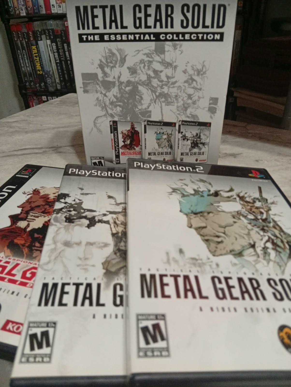 Nintendo Switch L GEAR SOLID COLLECTION ps2 Metal Gear Solid Collection PS2 Nuevos En cuanto se cotizan por fa