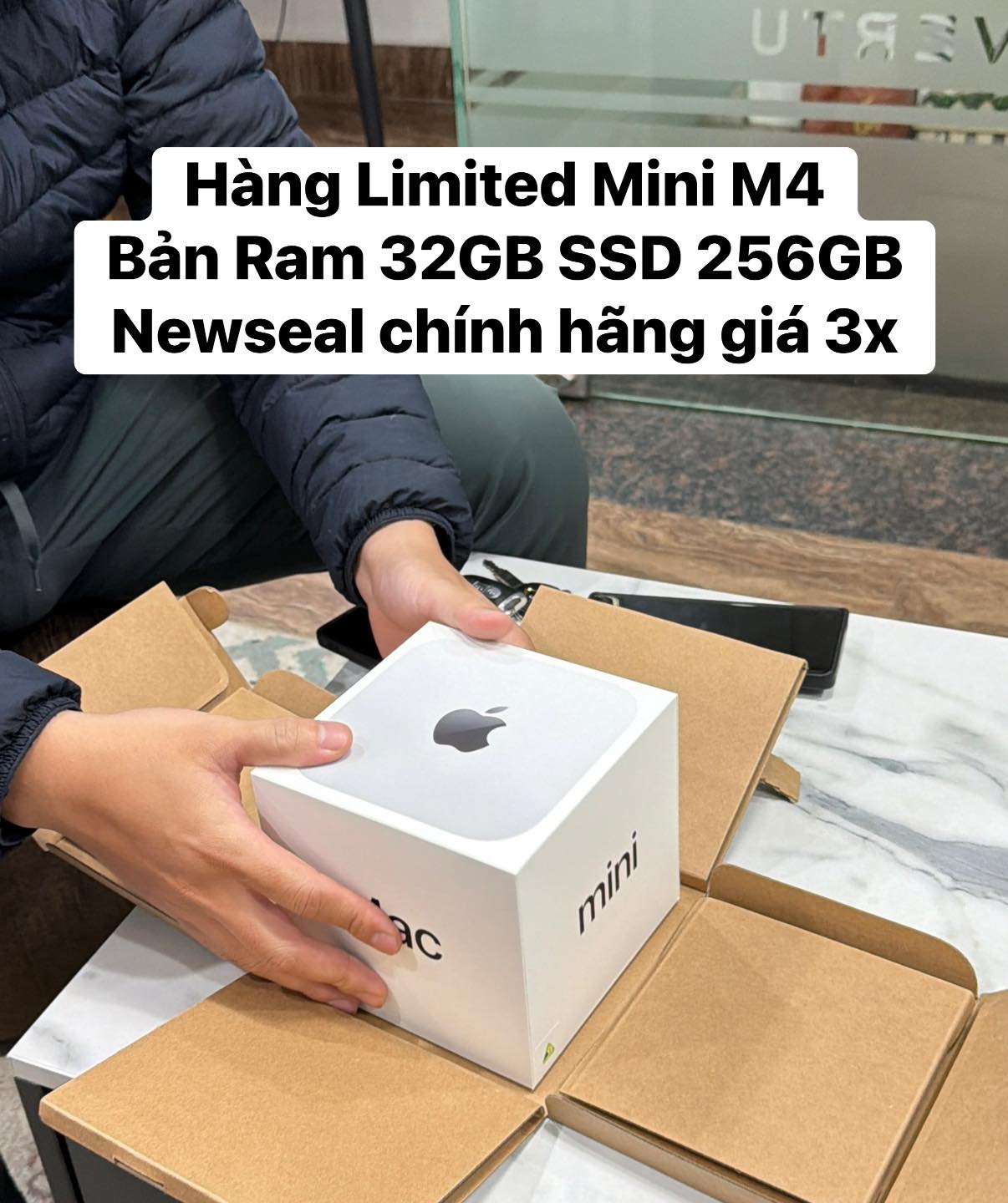 CƠ HỘI CUỐI ĐỂ SỞ HỮU MAC MINI M4 RAM 32GB GIÁ 