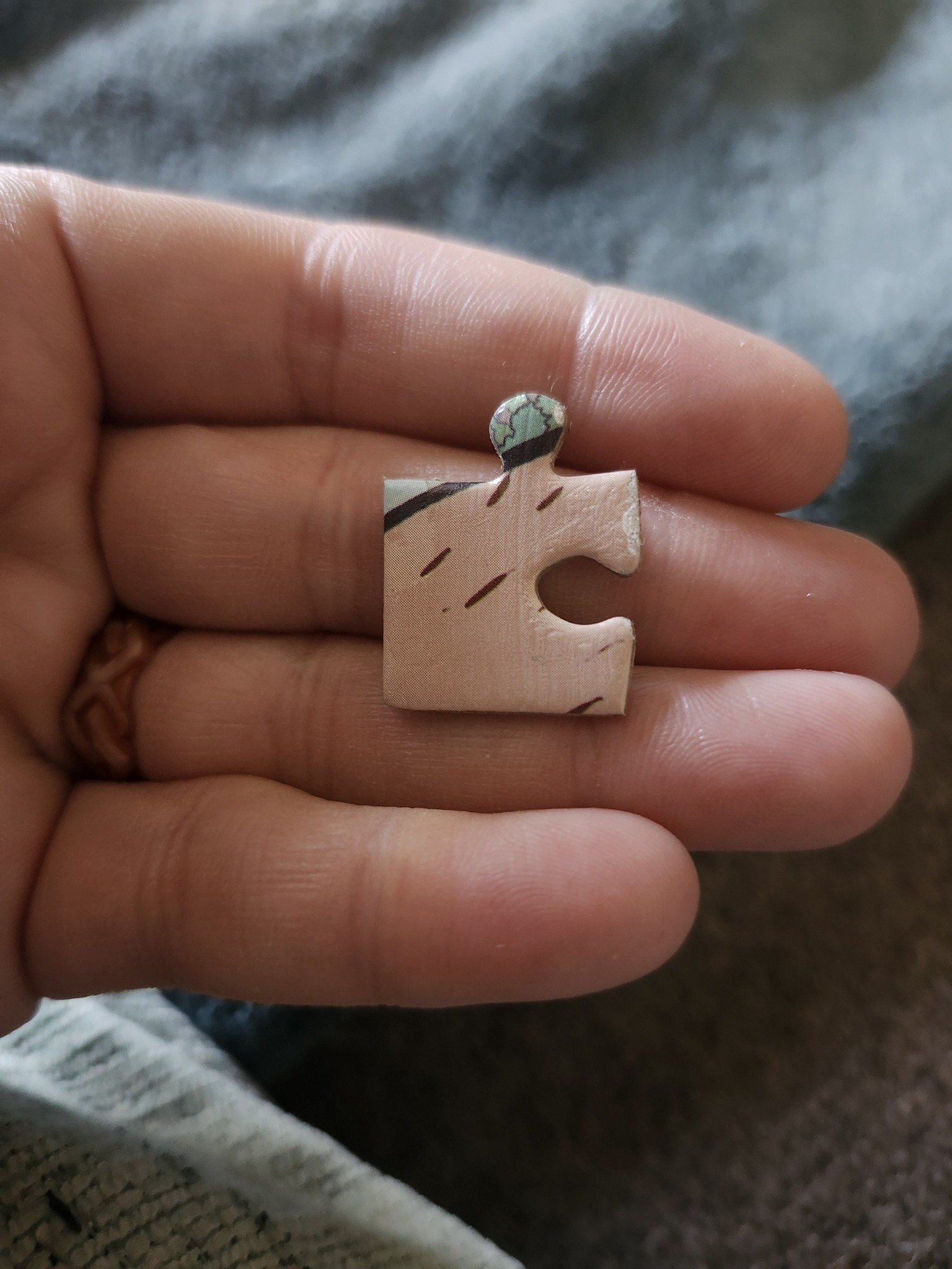 Finding mystery jigsaw puzzle pieces
