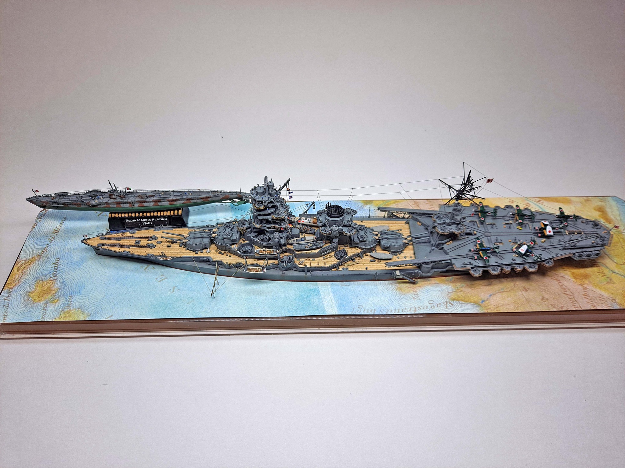 JKN 戦艦 長門 屈曲煙突時 1933