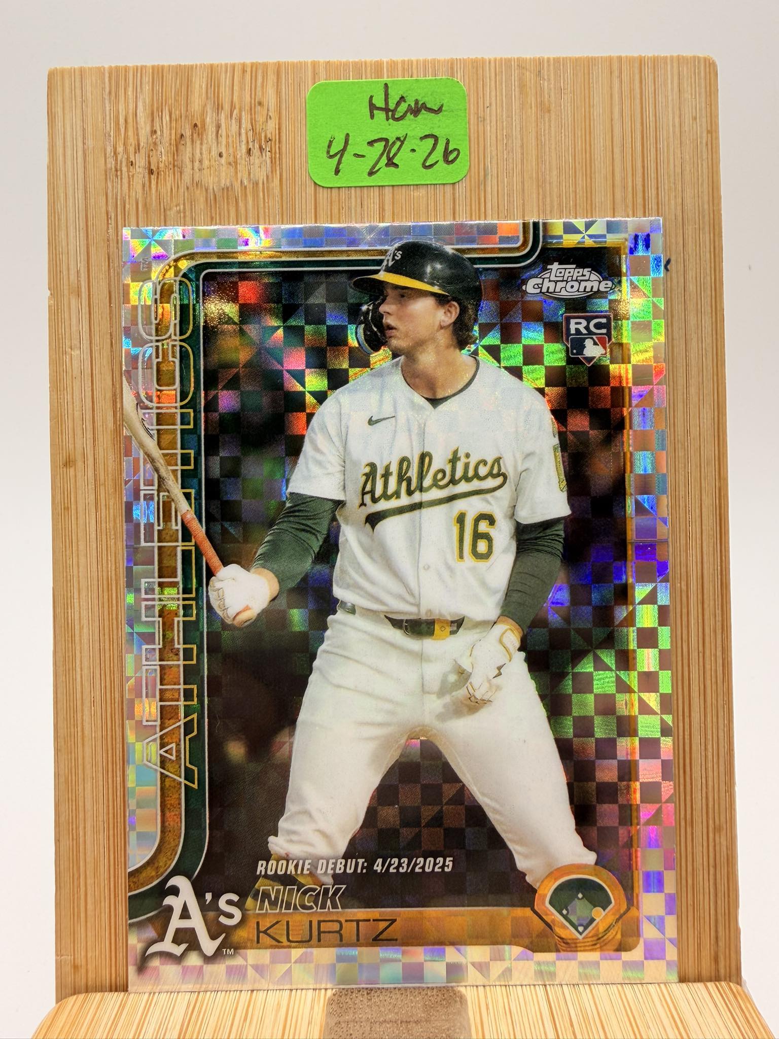 The BIGGEST baseball card pull of 2025! 1/1 Nick Kurtz from Bowman 