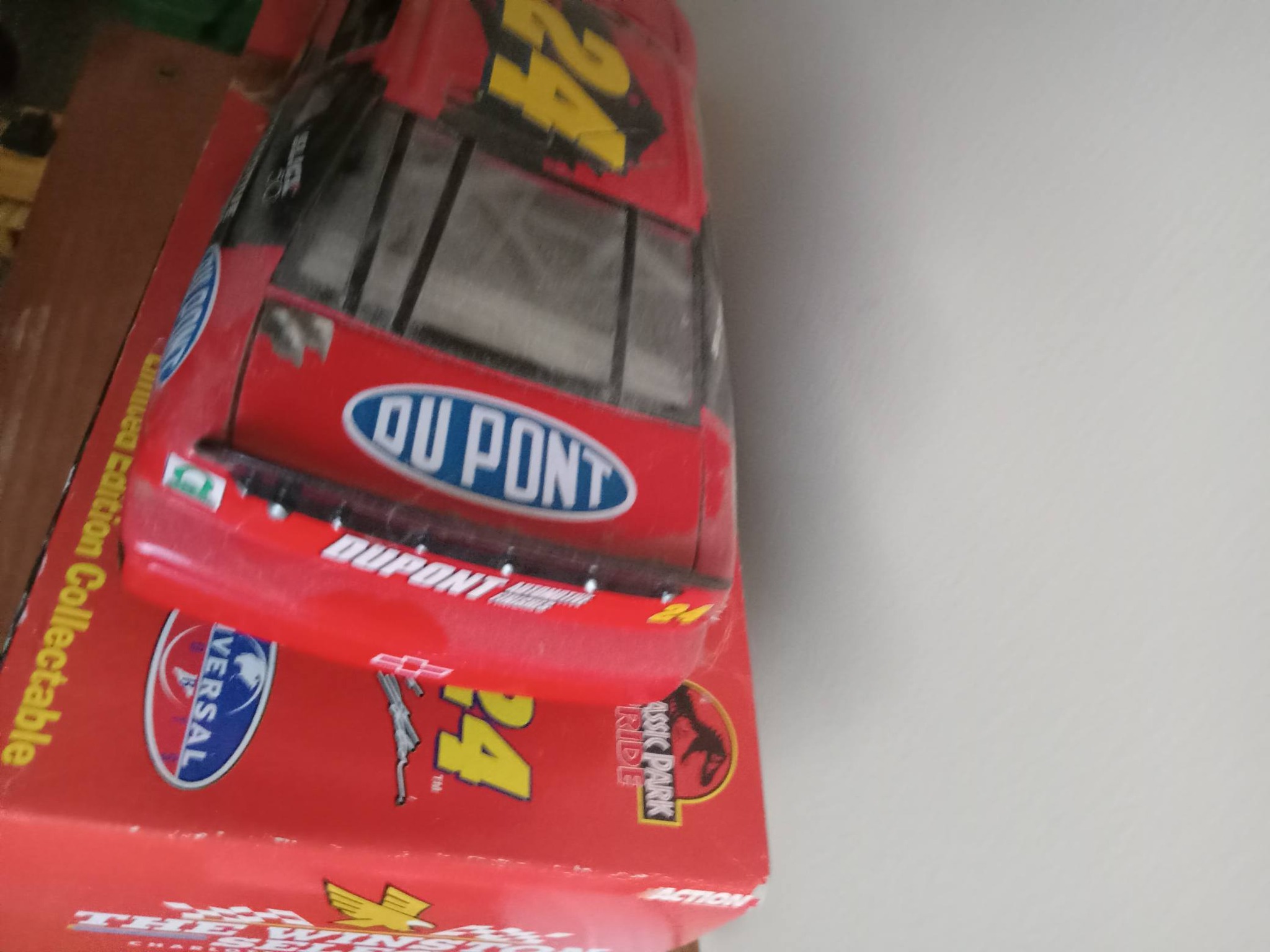 1/24th Jeff Gordon jurassic park car $40 shipped obo
