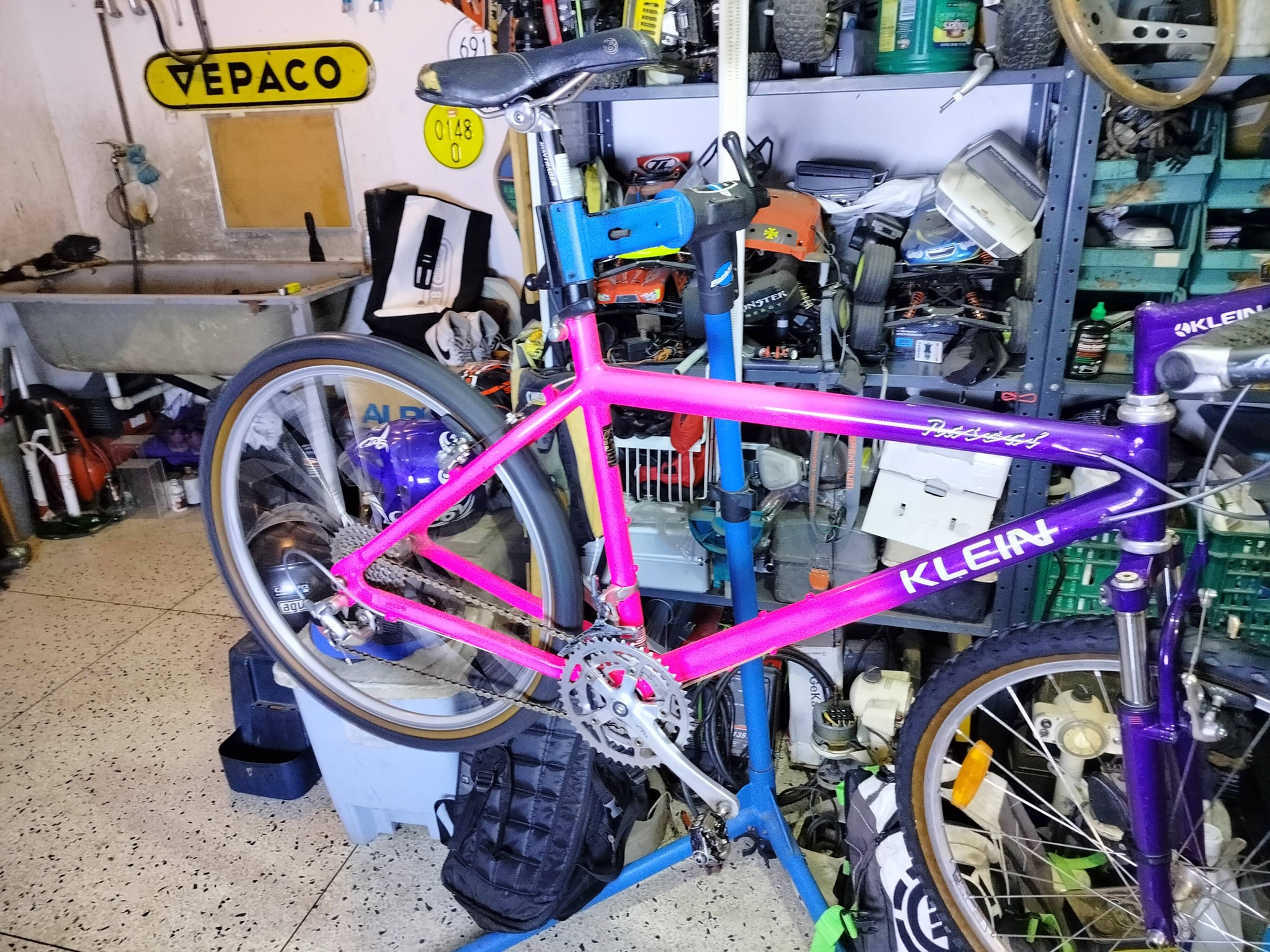 Will a rigid Klein fork fit my Klein Rascal bike?