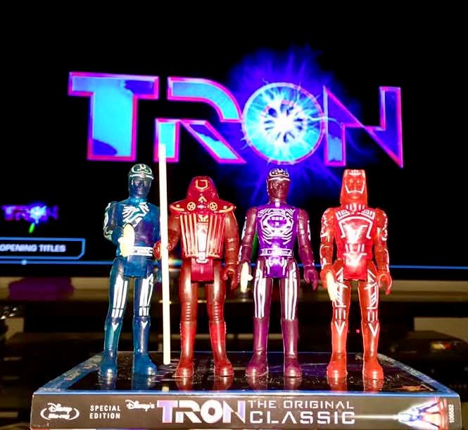 Tron Toys From 1982!!! #TRON #disney