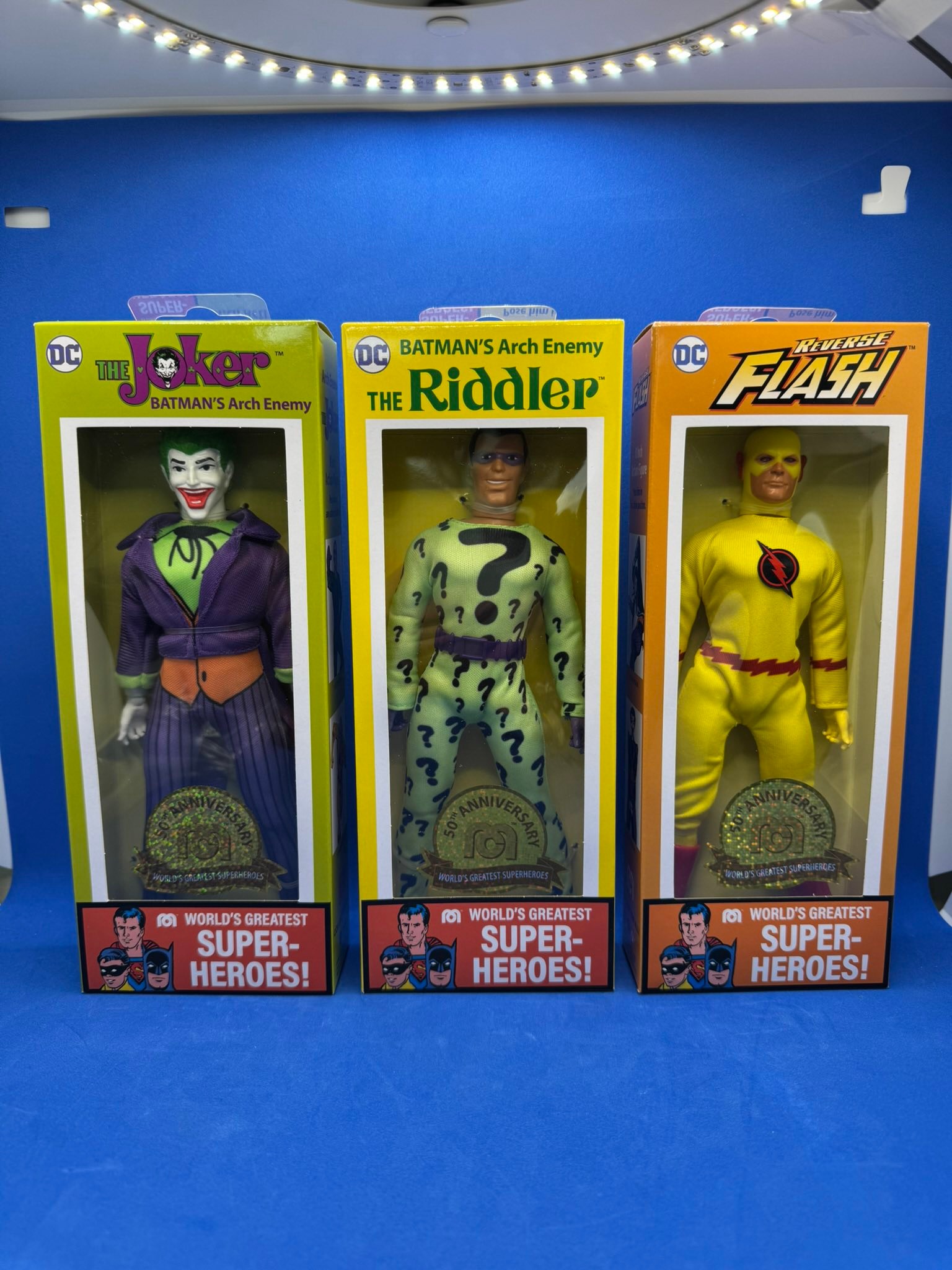 Mint DC Comics 50th Anniversary figures for sale
