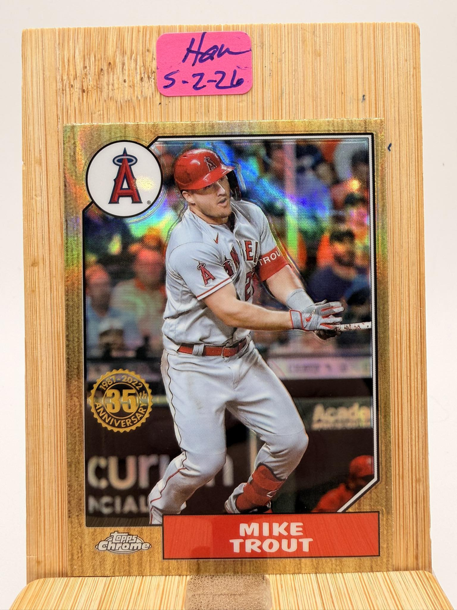 2022 Topps Chrome 35th Anniversary Baseball Card Auction