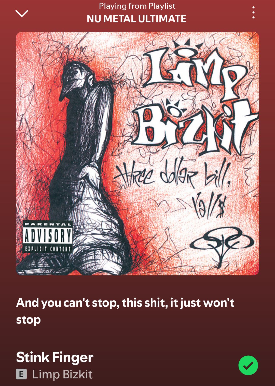 The most Deftones sounding Limp Bizkit song
