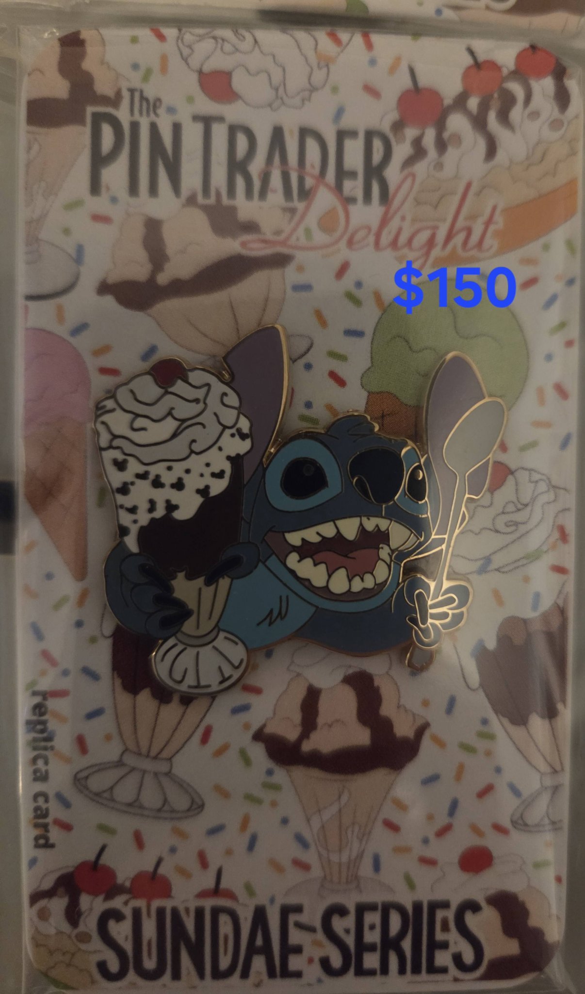 Good morning. I have some more Pin Trader Delight (PTD) available