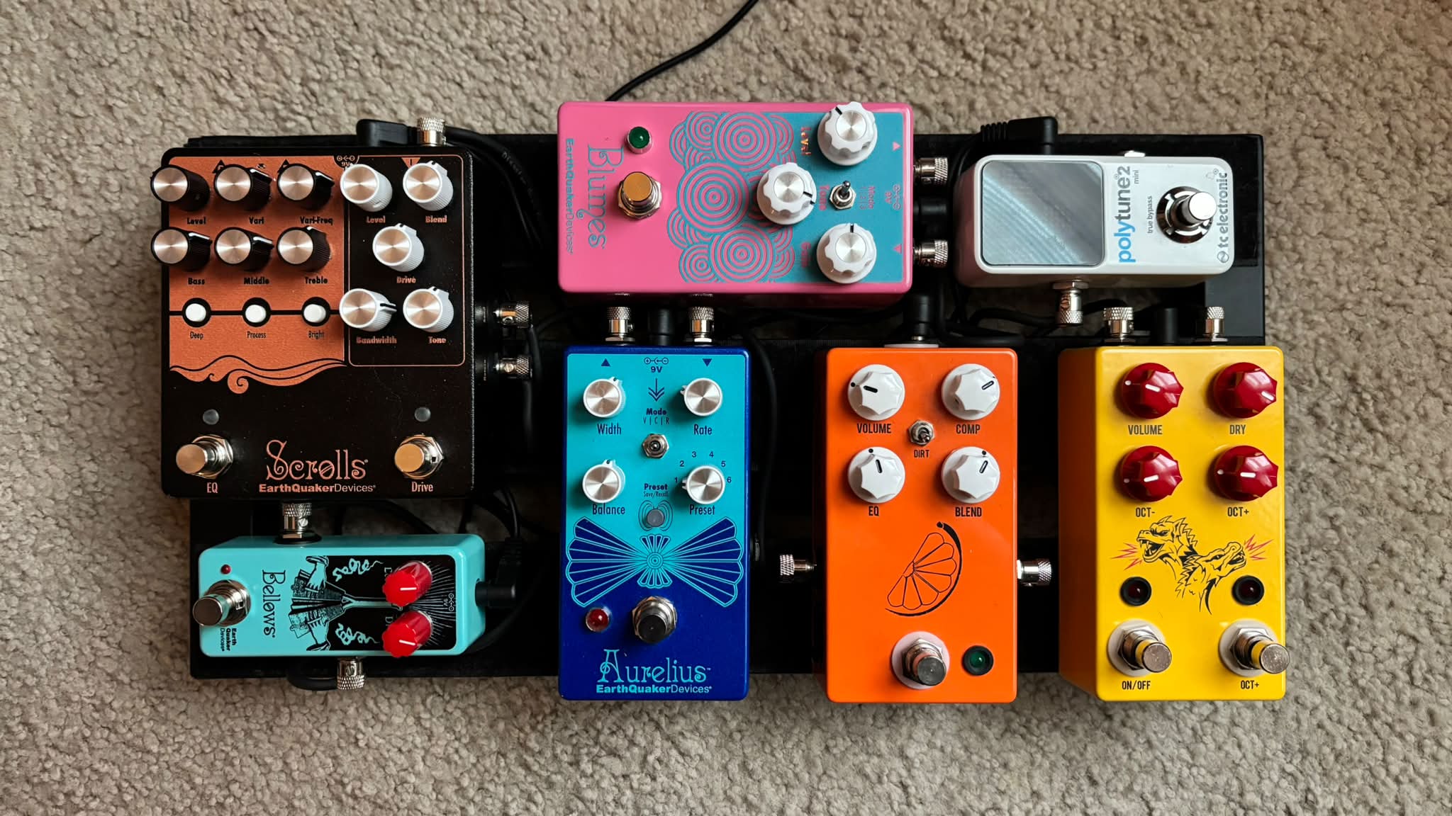 What is known about the Earthquaker Devices Bellows Overdrive Fuzz